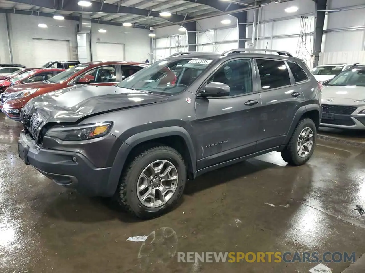 1 Photograph of a damaged car 1C4PJMBX9LD582951 JEEP CHEROKEE 2020