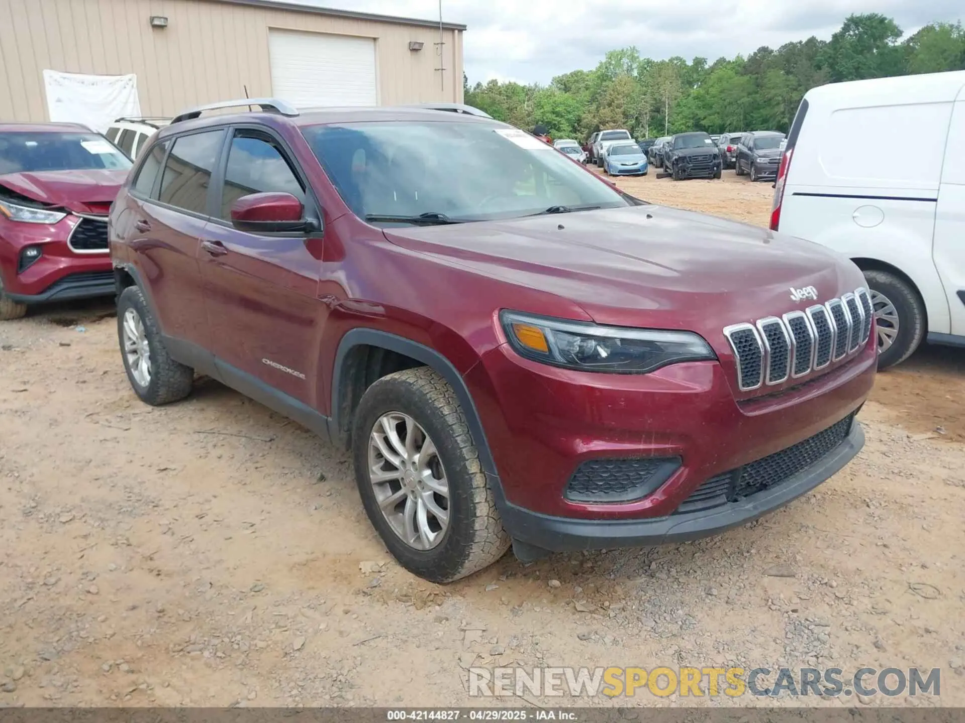 1 Photograph of a damaged car 1C4PJMCB7LD575600 JEEP CHEROKEE 2020