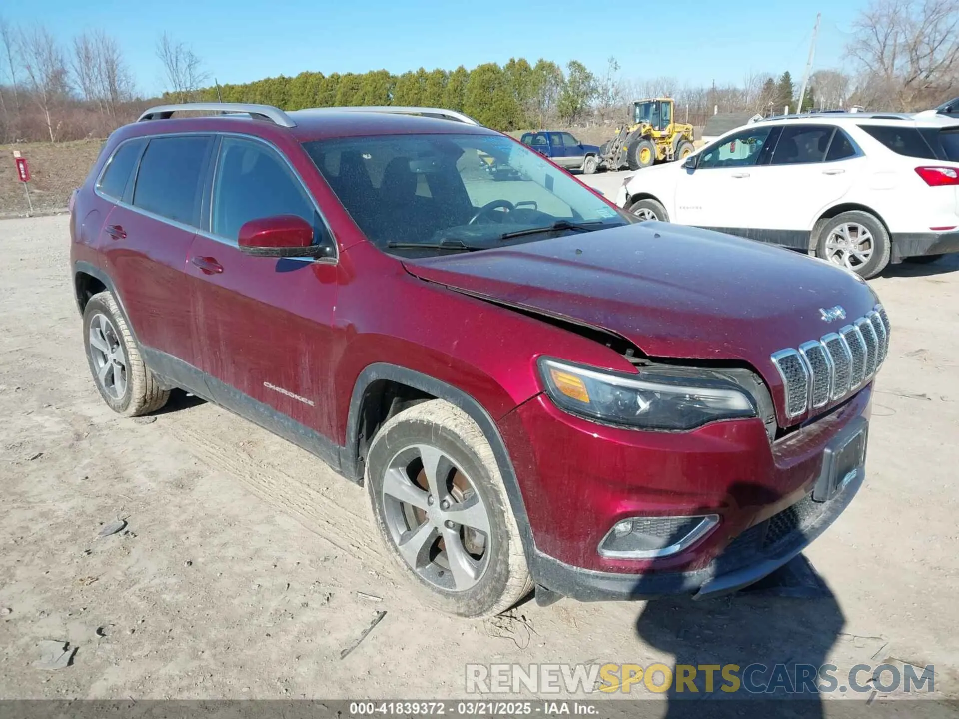 1 Photograph of a damaged car 1C4PJMDNXLD555396 JEEP CHEROKEE 2020