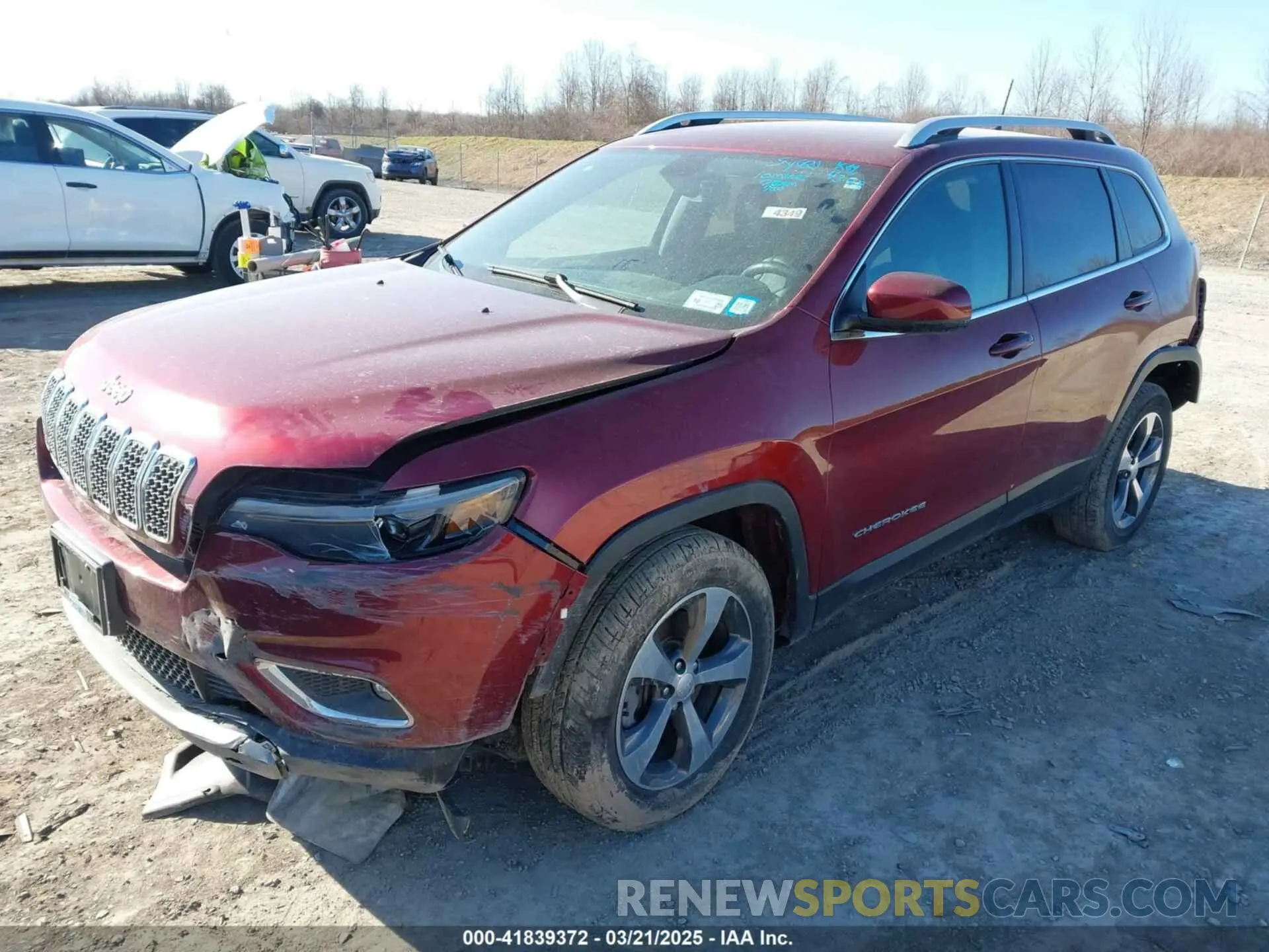 2 Photograph of a damaged car 1C4PJMDNXLD555396 JEEP CHEROKEE 2020