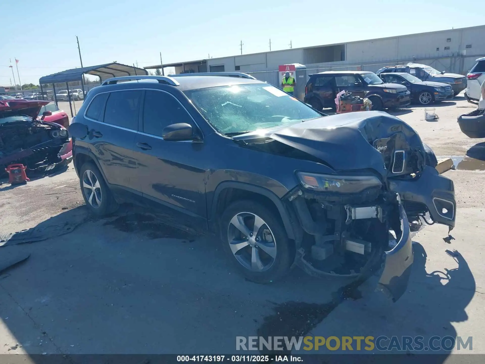 1 Photograph of a damaged car 1C4PJMDX0LD606891 JEEP CHEROKEE 2020
