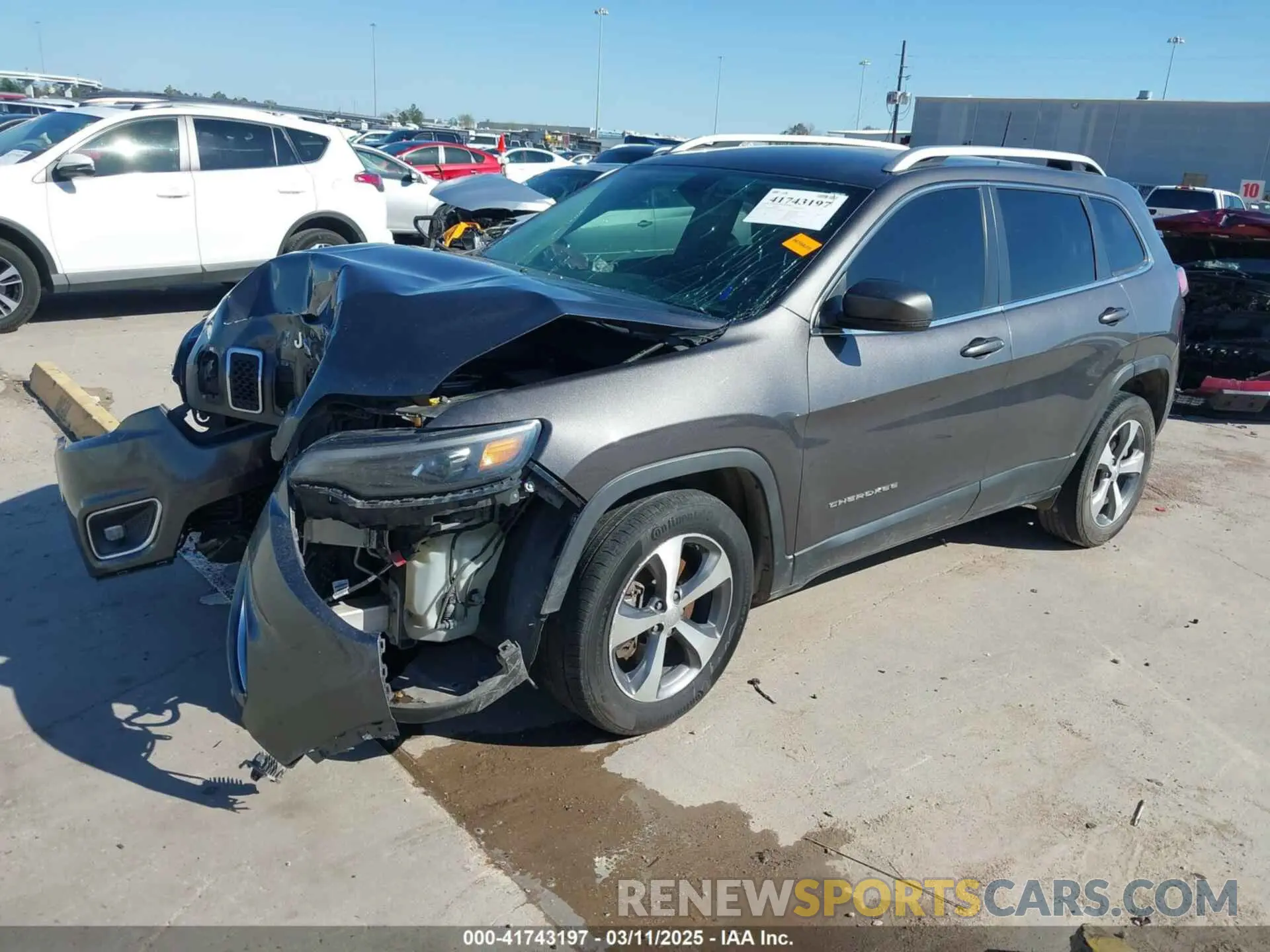 2 Photograph of a damaged car 1C4PJMDX0LD606891 JEEP CHEROKEE 2020