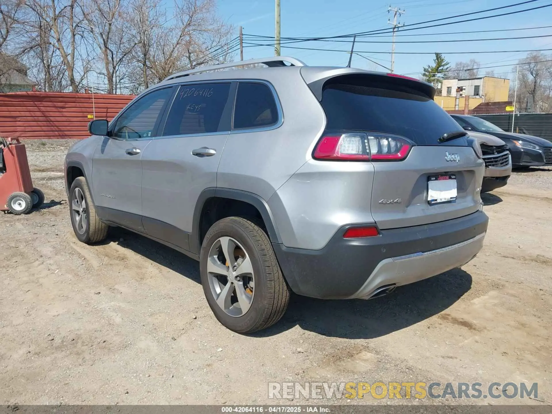 3 Photograph of a damaged car 1C4PJMDX0LD627840 JEEP CHEROKEE 2020