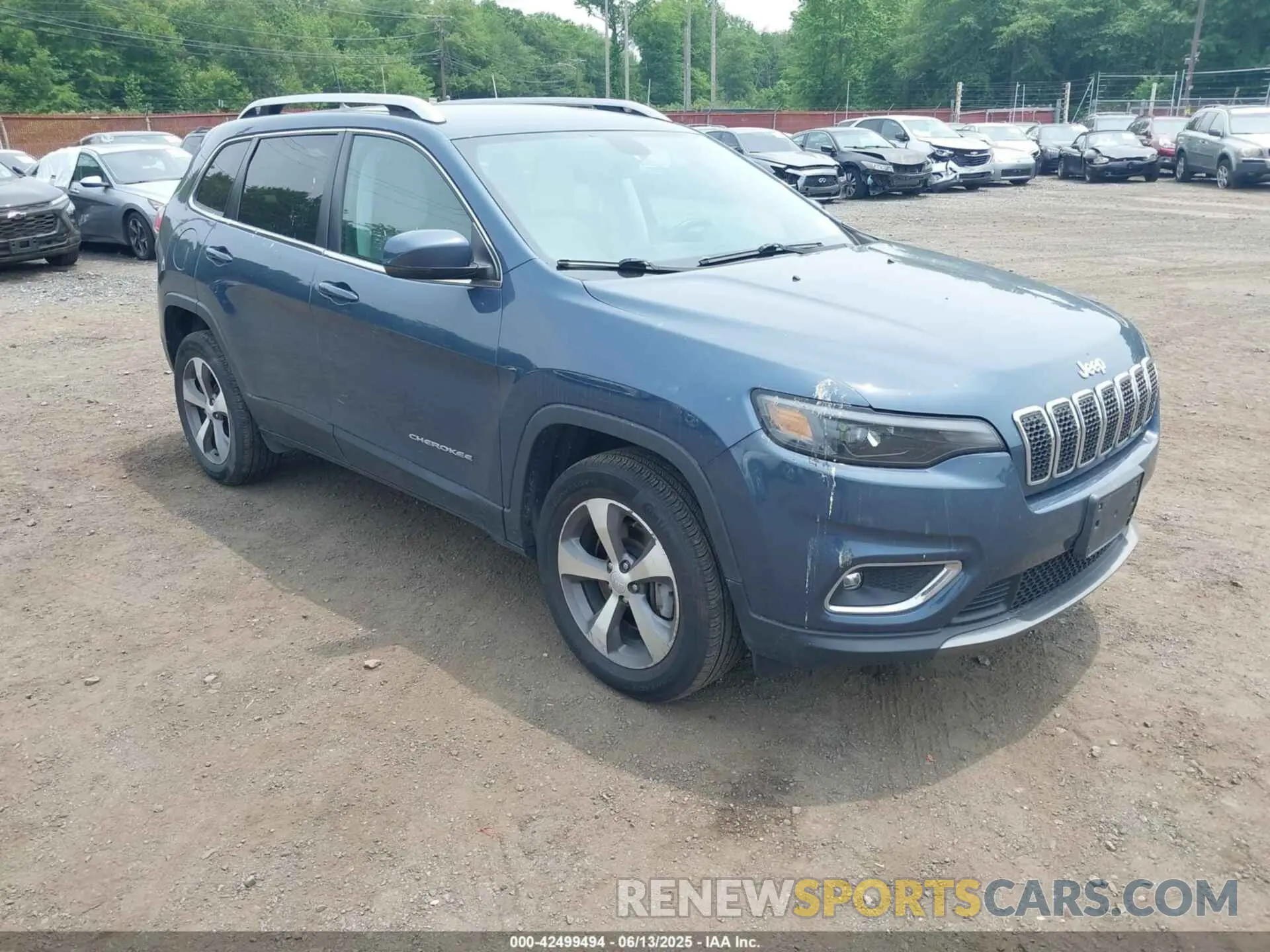1 Photograph of a damaged car 1C4PJMDX3LD603242 JEEP CHEROKEE 2020