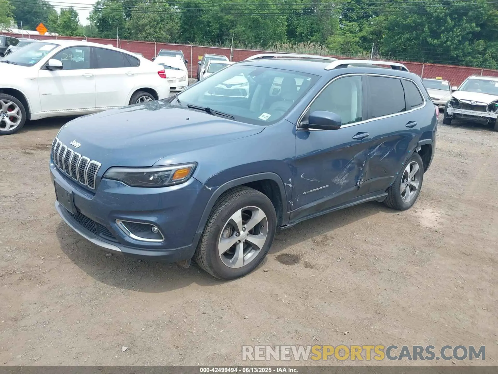 2 Photograph of a damaged car 1C4PJMDX3LD603242 JEEP CHEROKEE 2020