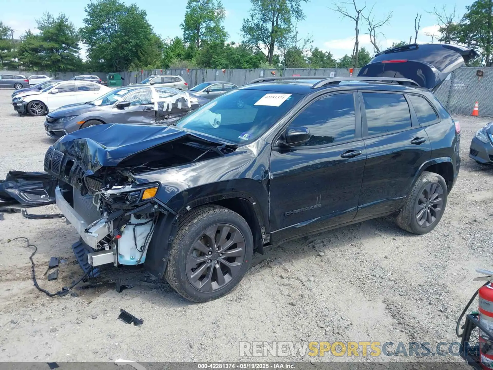 2 Photograph of a damaged car 1C4PJMDX4LD527191 JEEP CHEROKEE 2020