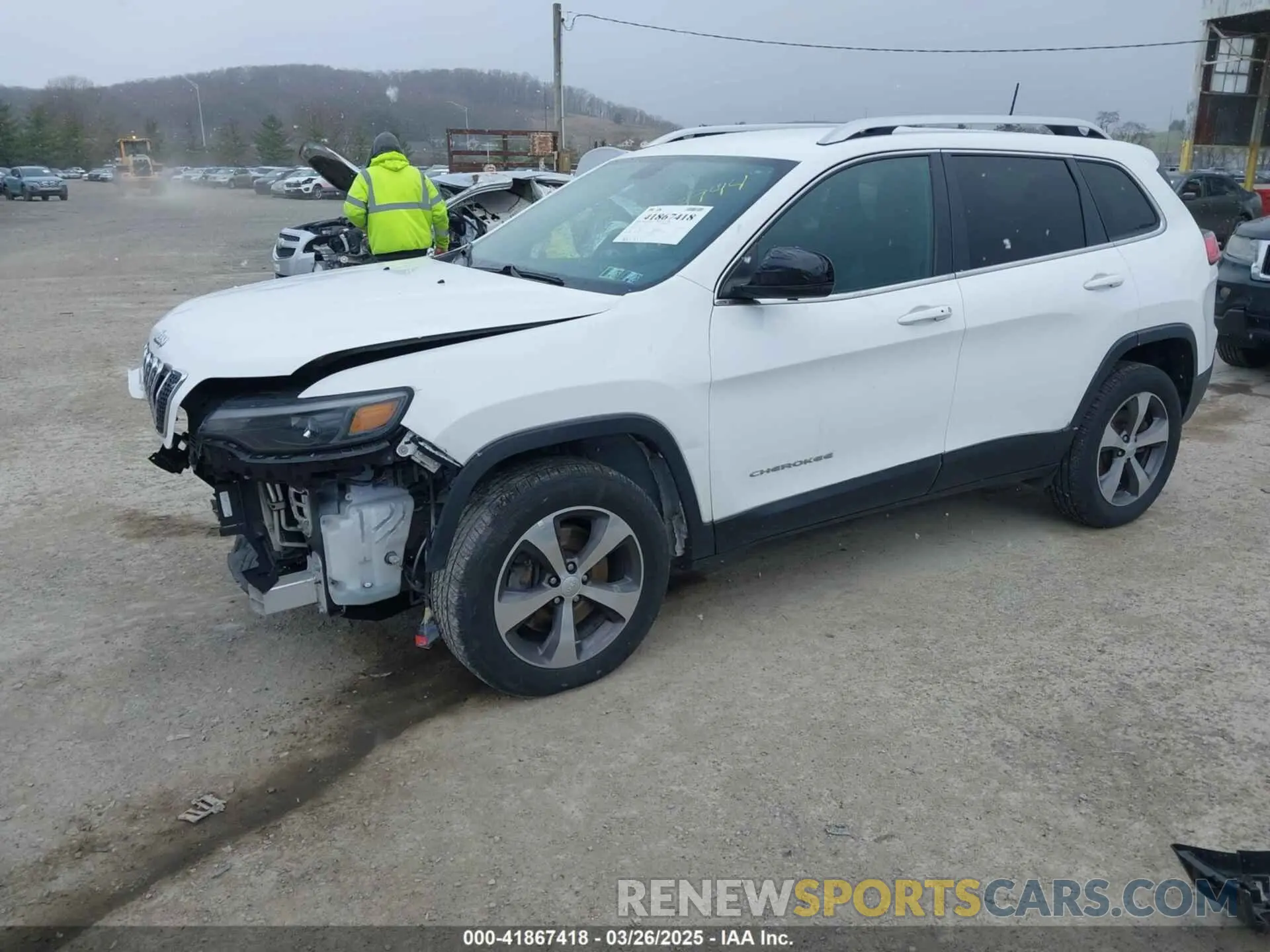2 Photograph of a damaged car 1C4PJMDX6LD503944 JEEP CHEROKEE 2020