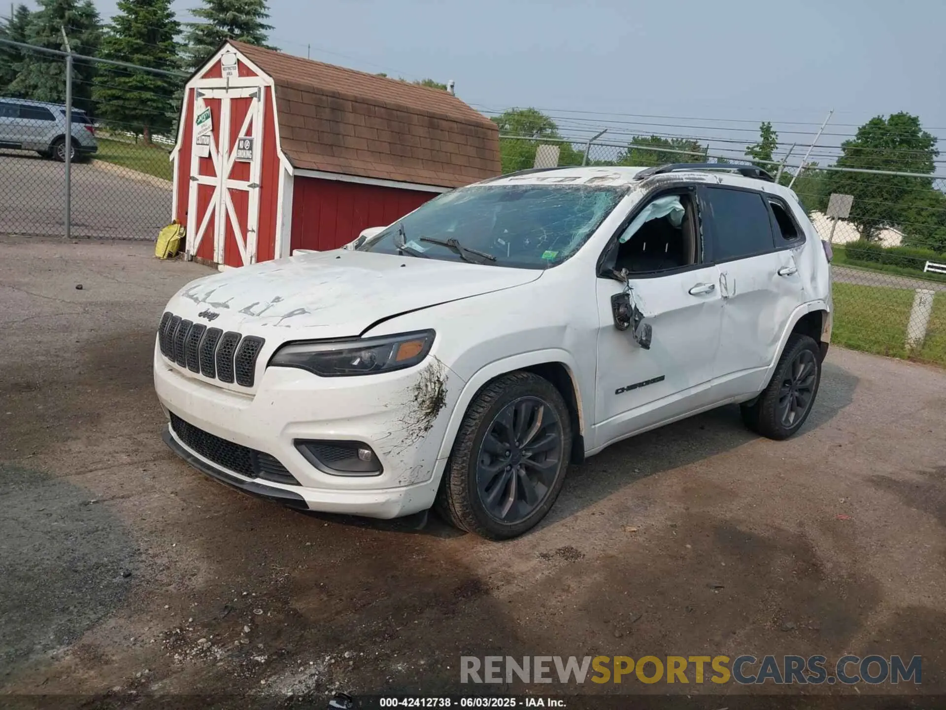 2 Photograph of a damaged car 1C4PJMDX6LD595377 JEEP CHEROKEE 2020