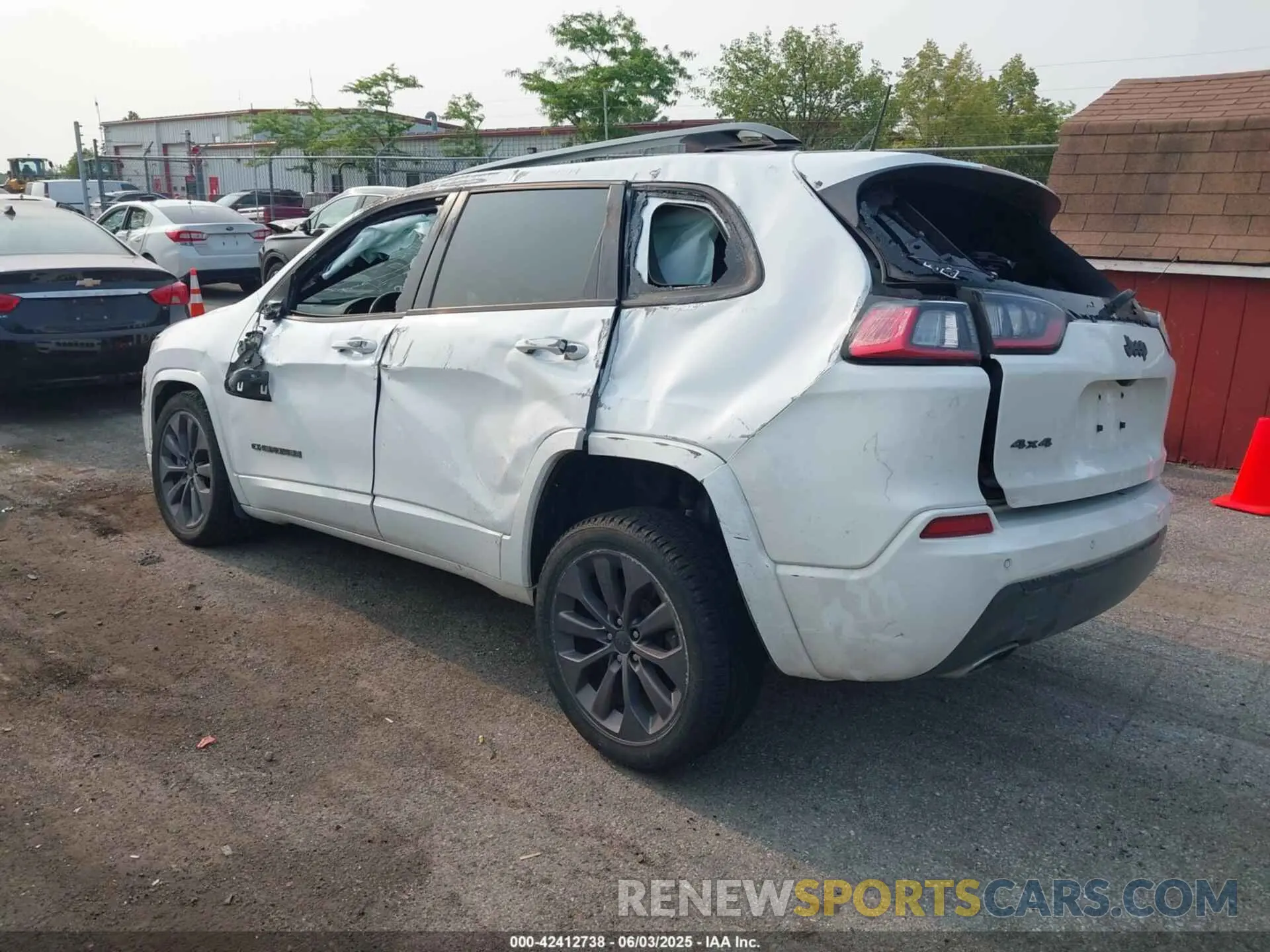 3 Photograph of a damaged car 1C4PJMDX6LD595377 JEEP CHEROKEE 2020