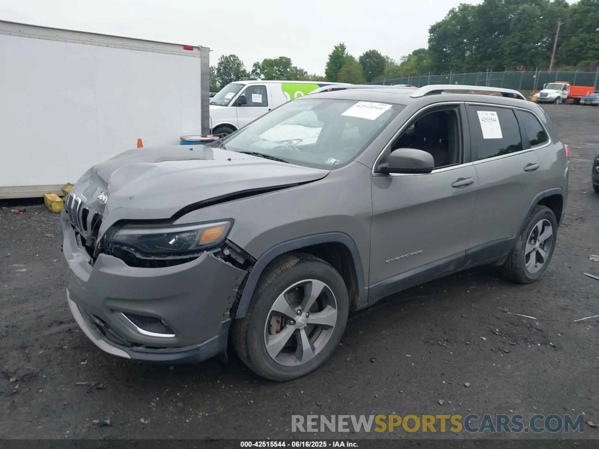 2 Photograph of a damaged car 1C4PJMDX7LD505976 JEEP CHEROKEE 2020
