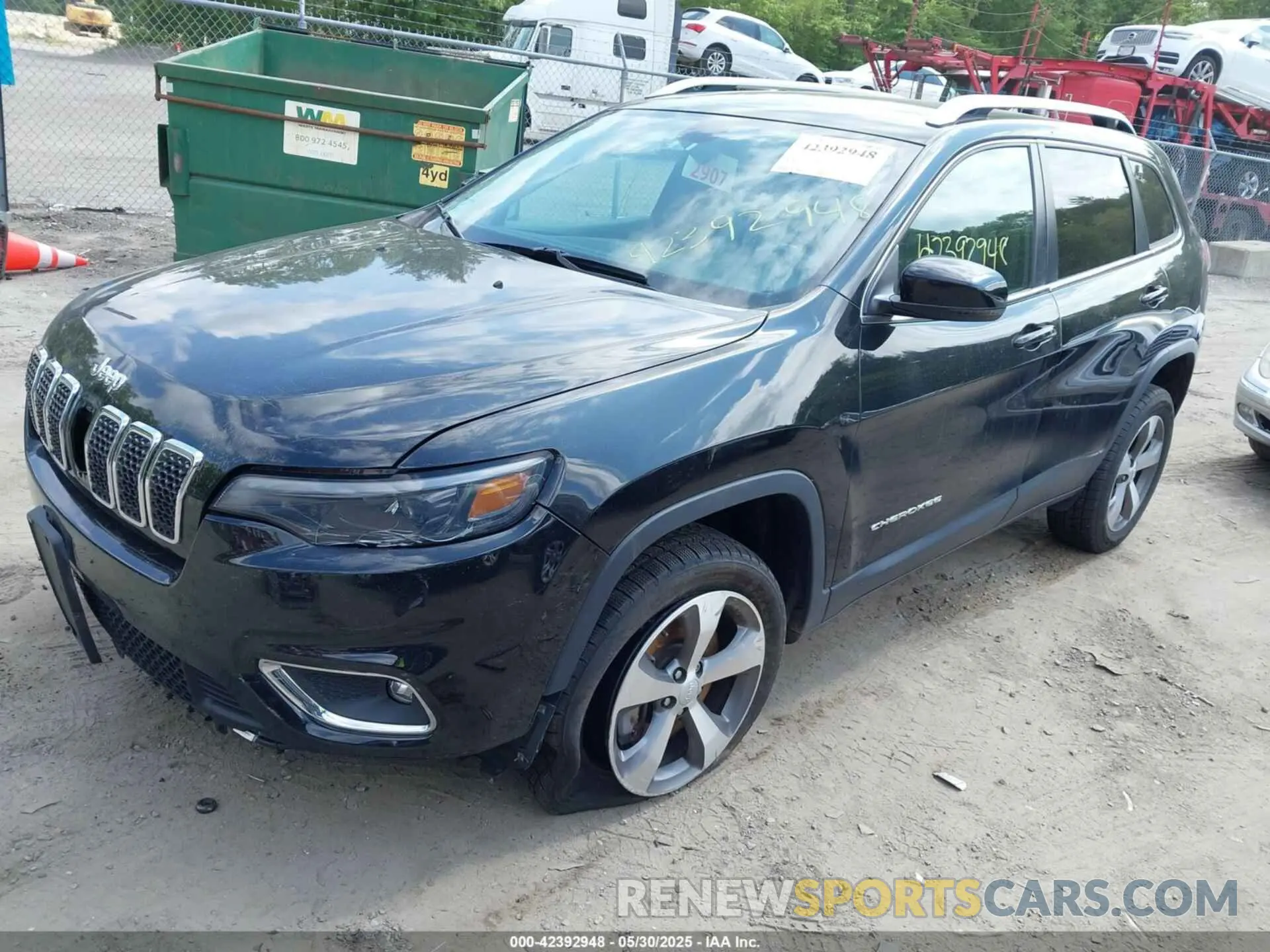 2 Photograph of a damaged car 1C4PJMDX8LD607075 JEEP CHEROKEE 2020