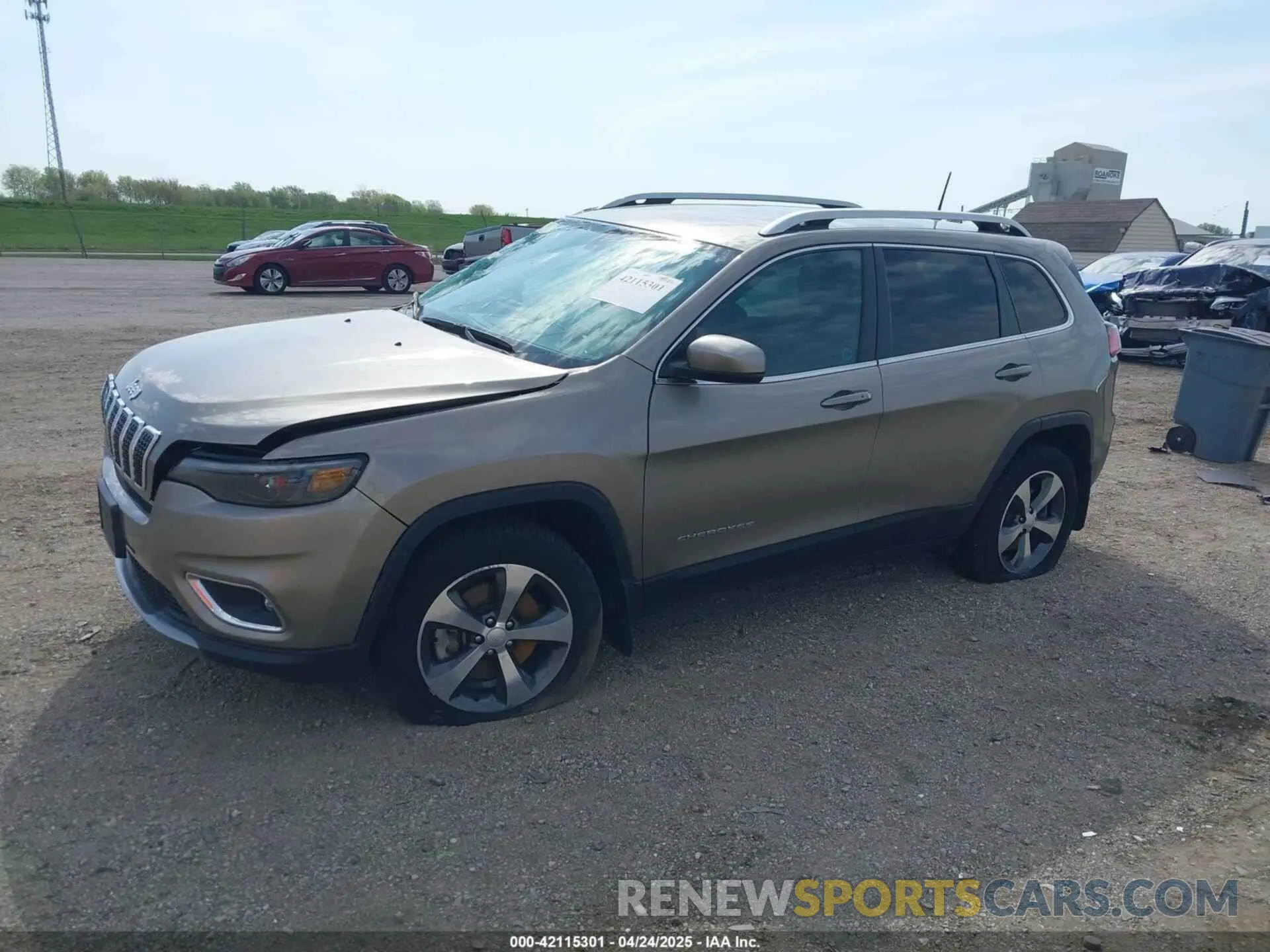 2 Photograph of a damaged car 1C4PJMDX9LD538879 JEEP CHEROKEE 2020