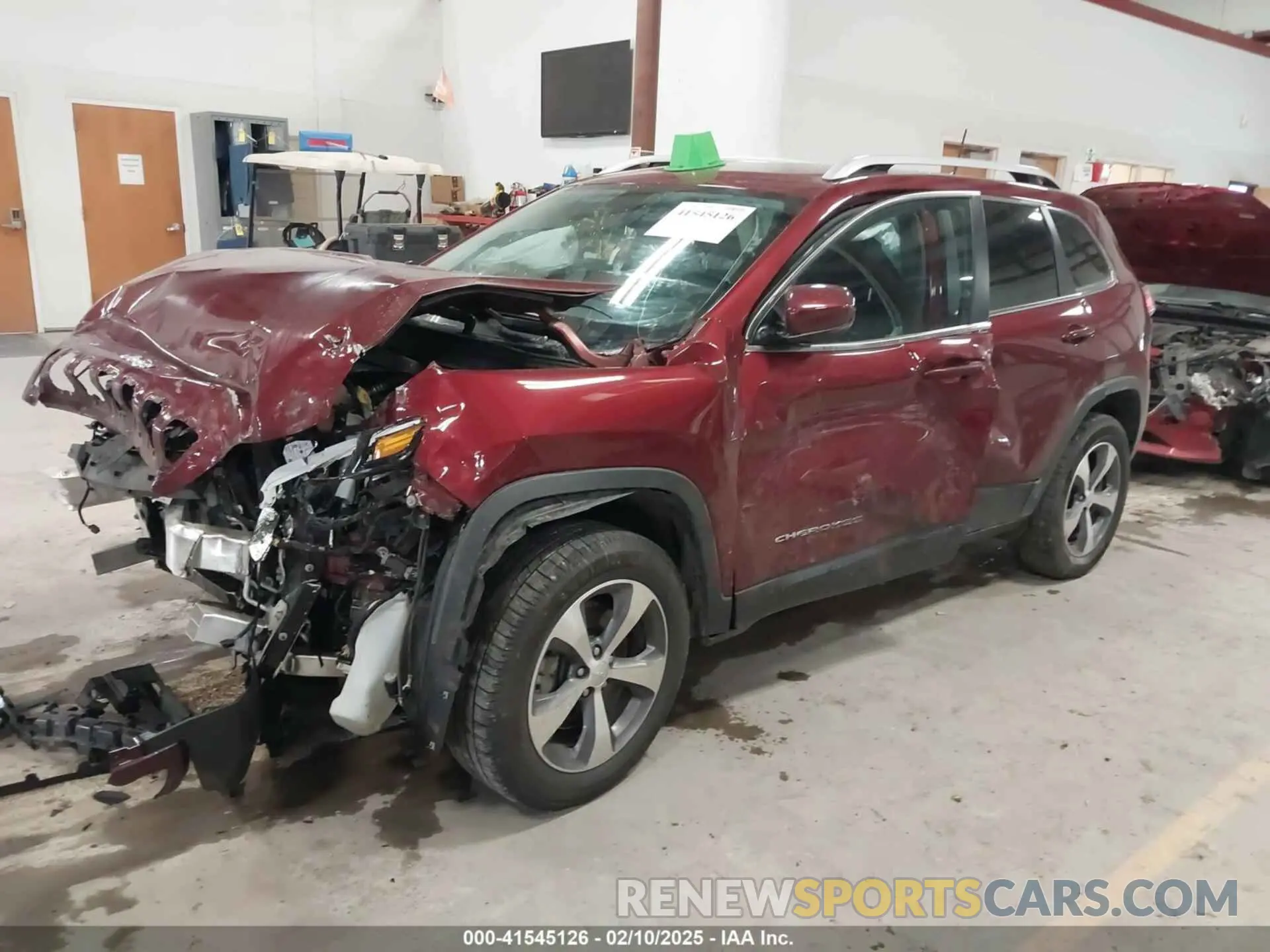 2 Photograph of a damaged car 1C4PJMDX9LD635659 JEEP CHEROKEE 2020