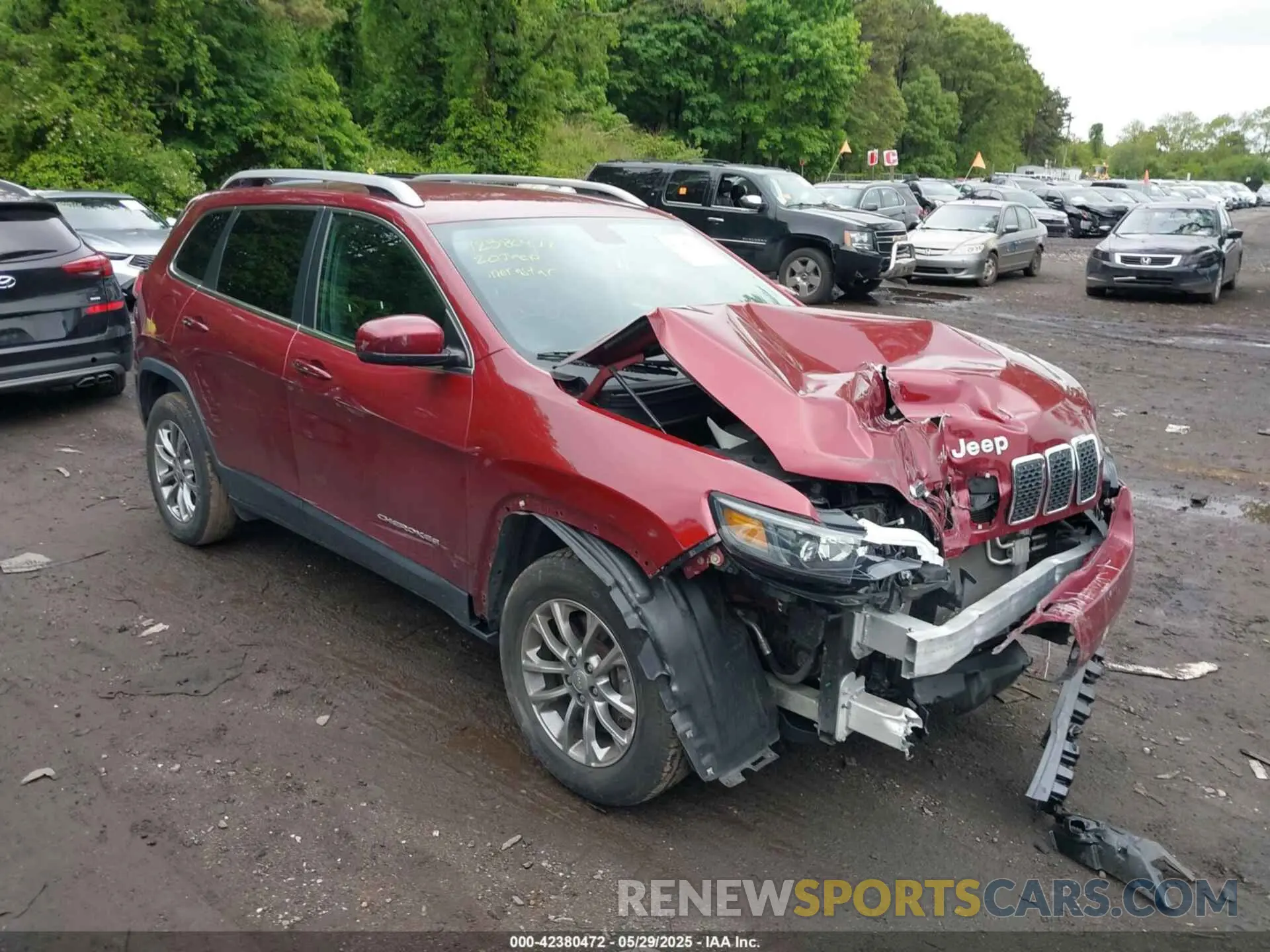 1 Photograph of a damaged car 1C4PJMLB7LD651882 JEEP CHEROKEE 2020