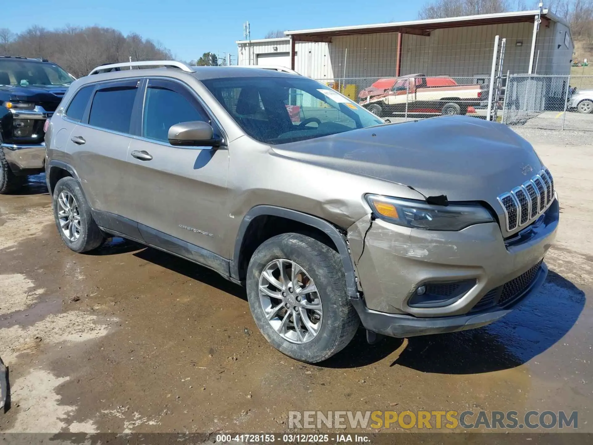 1 Photograph of a damaged car 1C4PJMLBXLD551002 JEEP CHEROKEE 2020