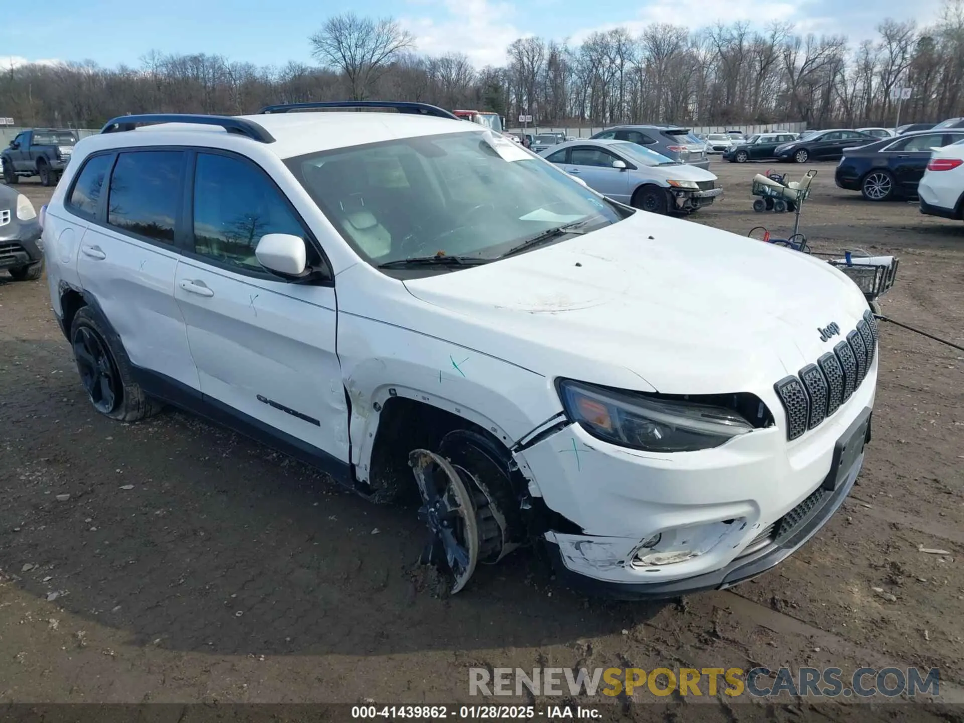 1 Photograph of a damaged car 1C4PJMLX0LD621828 JEEP CHEROKEE 2020