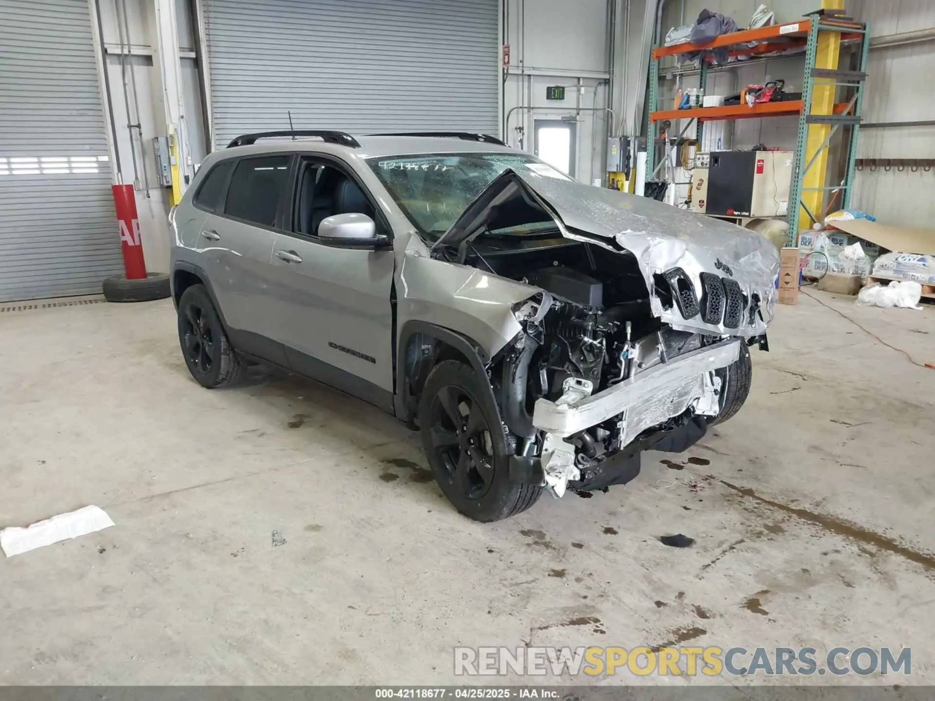 1 Photograph of a damaged car 1C4PJMLX6LD501886 JEEP CHEROKEE 2020