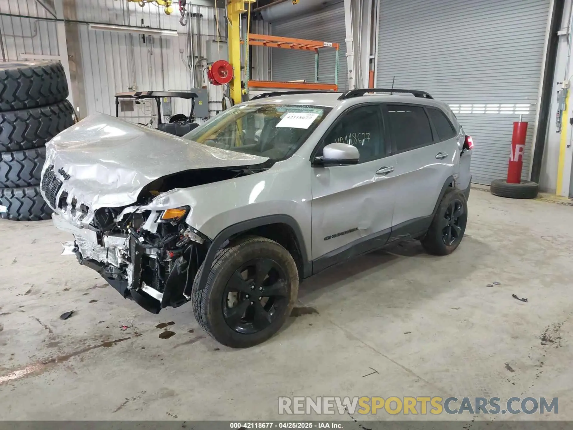 2 Photograph of a damaged car 1C4PJMLX6LD501886 JEEP CHEROKEE 2020