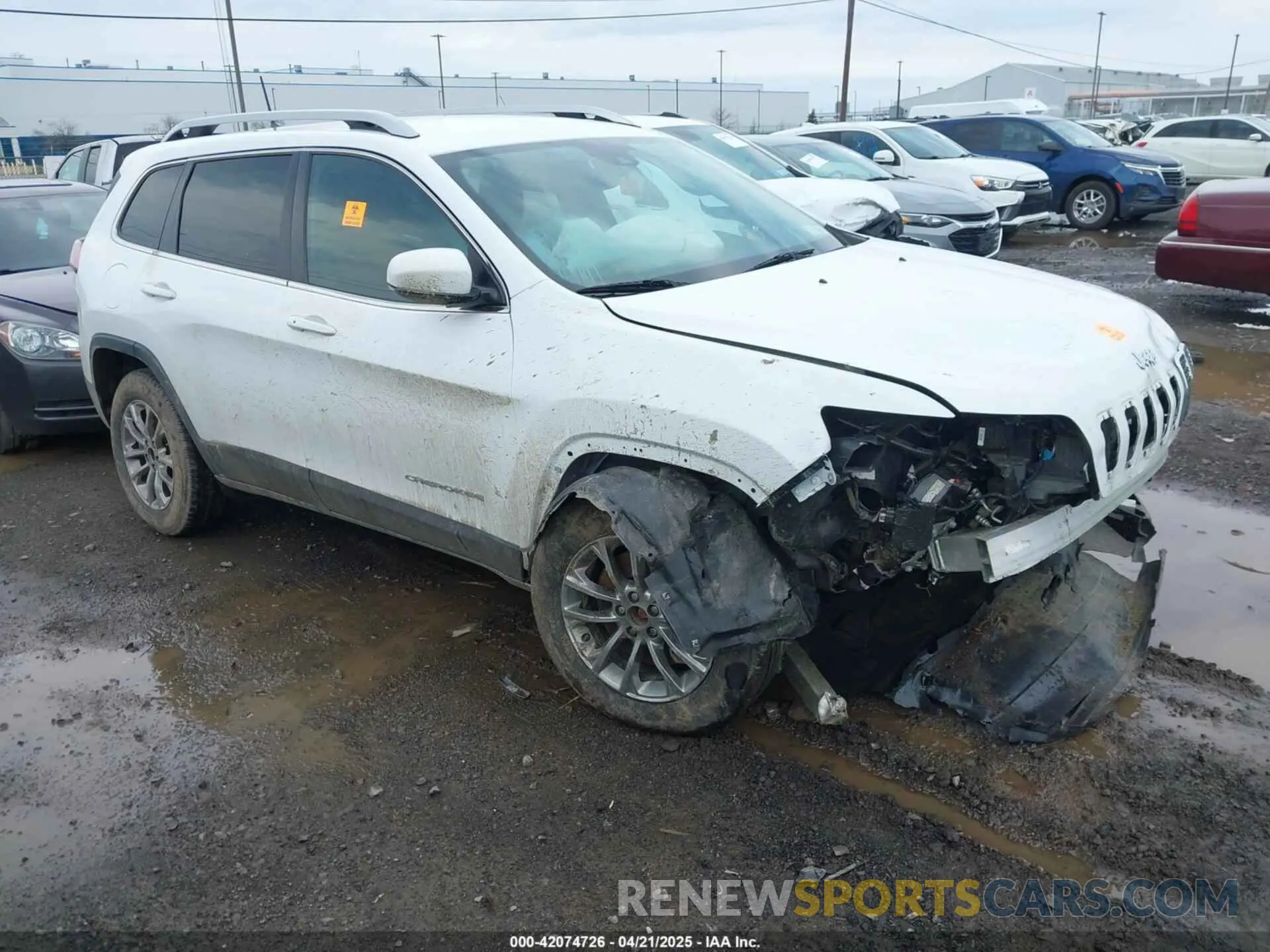 1 Photograph of a damaged car 1C4PJMLXXLD635994 JEEP CHEROKEE 2020