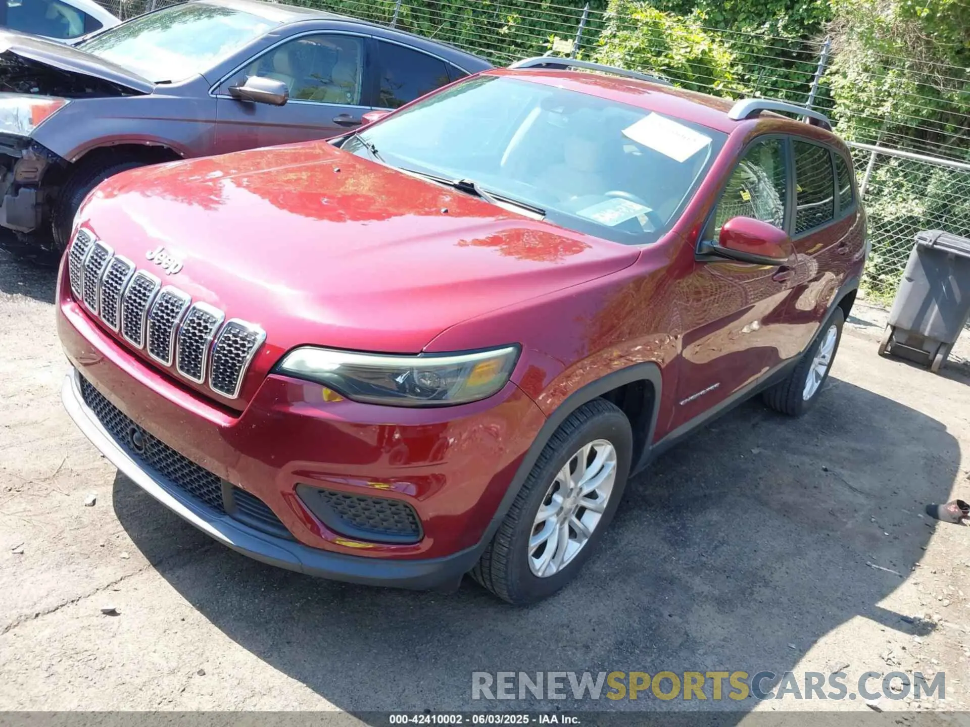 2 Photograph of a damaged car 1C4PJLCB0MD106845 JEEP CHEROKEE 2021