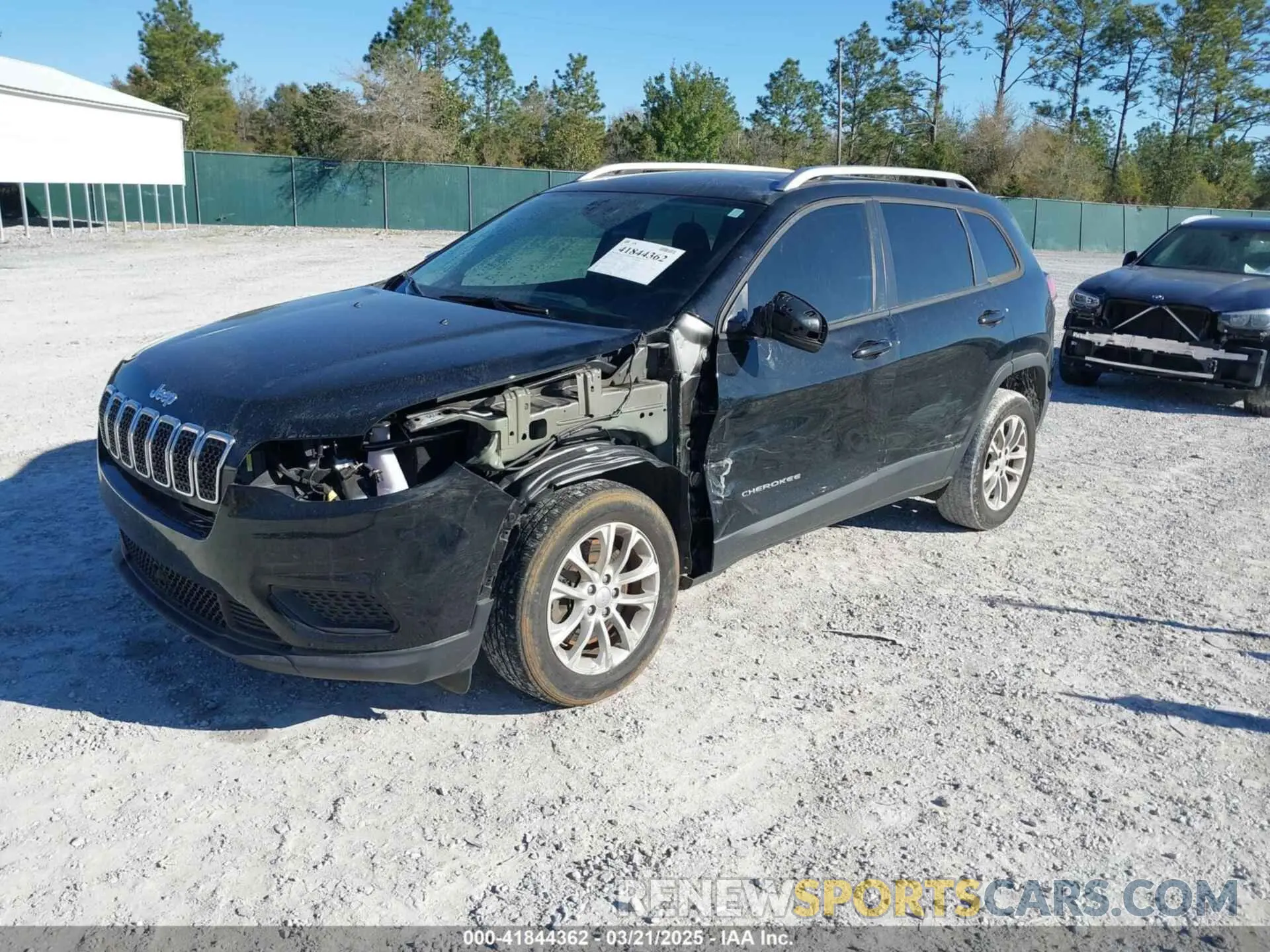 2 Photograph of a damaged car 1C4PJLCB4MD227099 JEEP CHEROKEE 2021