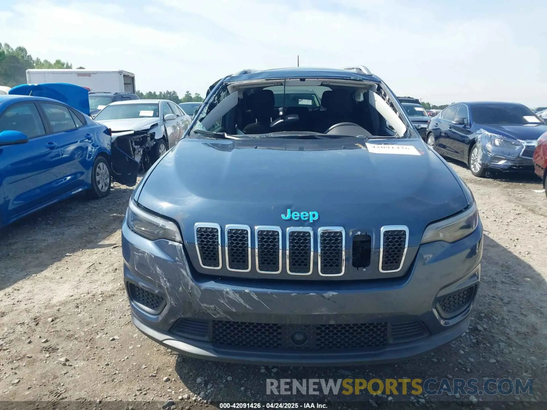 6 Photograph of a damaged car 1C4PJLCB5MD155930 JEEP CHEROKEE 2021