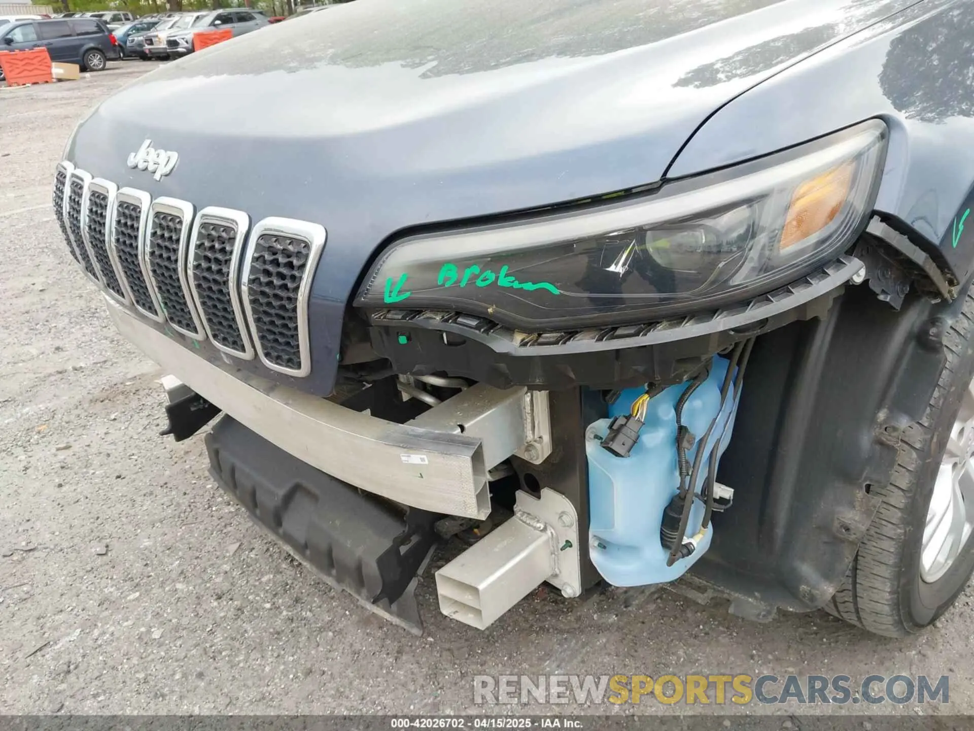 6 Photograph of a damaged car 1C4PJLCB8MD156327 JEEP CHEROKEE 2021