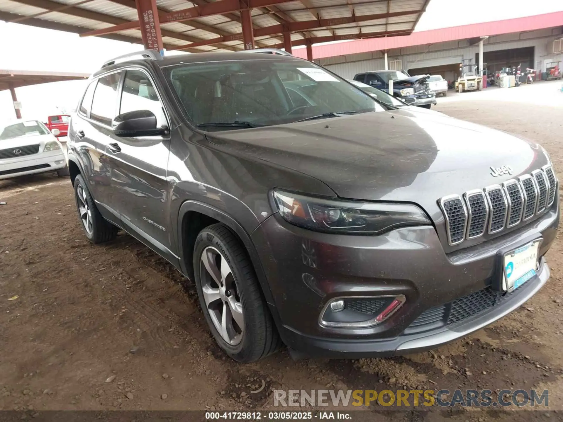 1 Photograph of a damaged car 1C4PJLDX2MD187065 JEEP CHEROKEE 2021