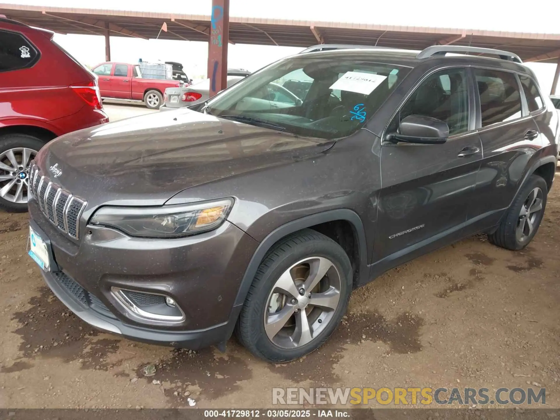 2 Photograph of a damaged car 1C4PJLDX2MD187065 JEEP CHEROKEE 2021
