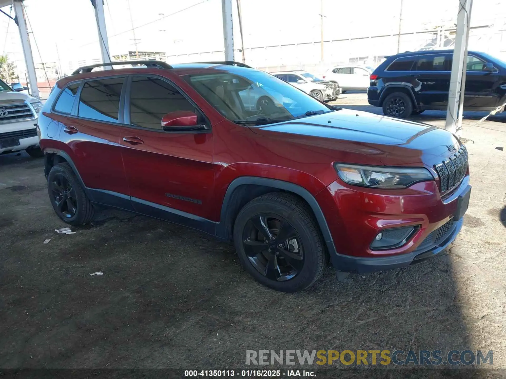 1 Photograph of a damaged car 1C4PJLLB0MD120227 JEEP CHEROKEE 2021