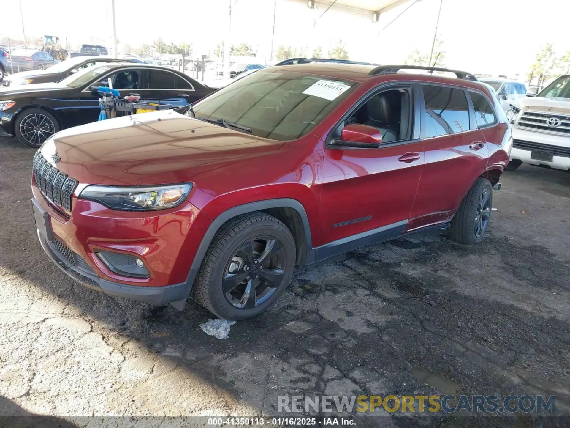 2 Photograph of a damaged car 1C4PJLLB0MD120227 JEEP CHEROKEE 2021