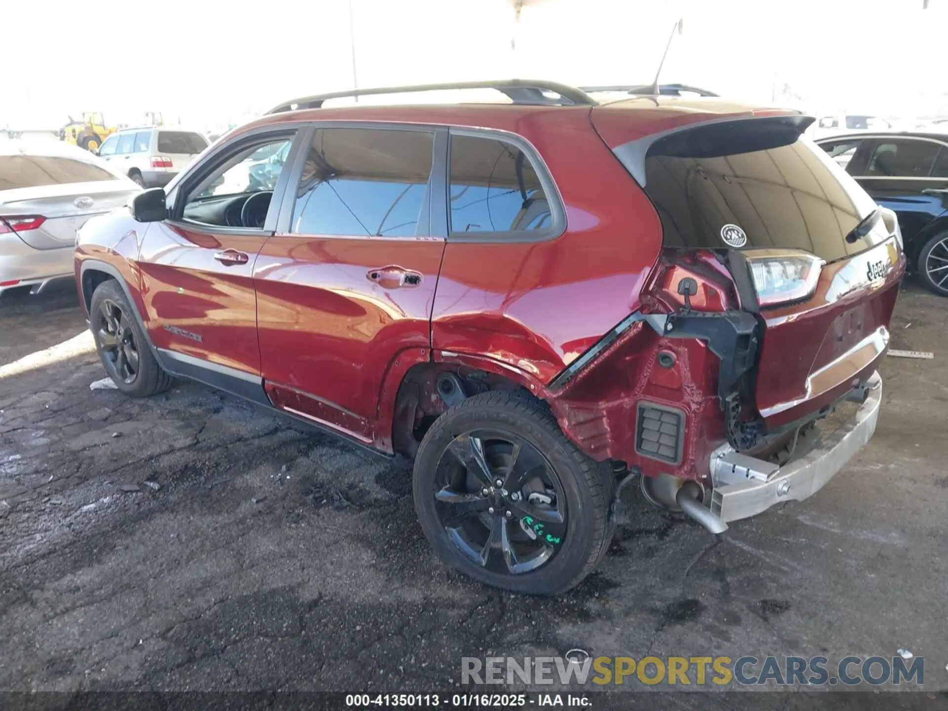 3 Photograph of a damaged car 1C4PJLLB0MD120227 JEEP CHEROKEE 2021