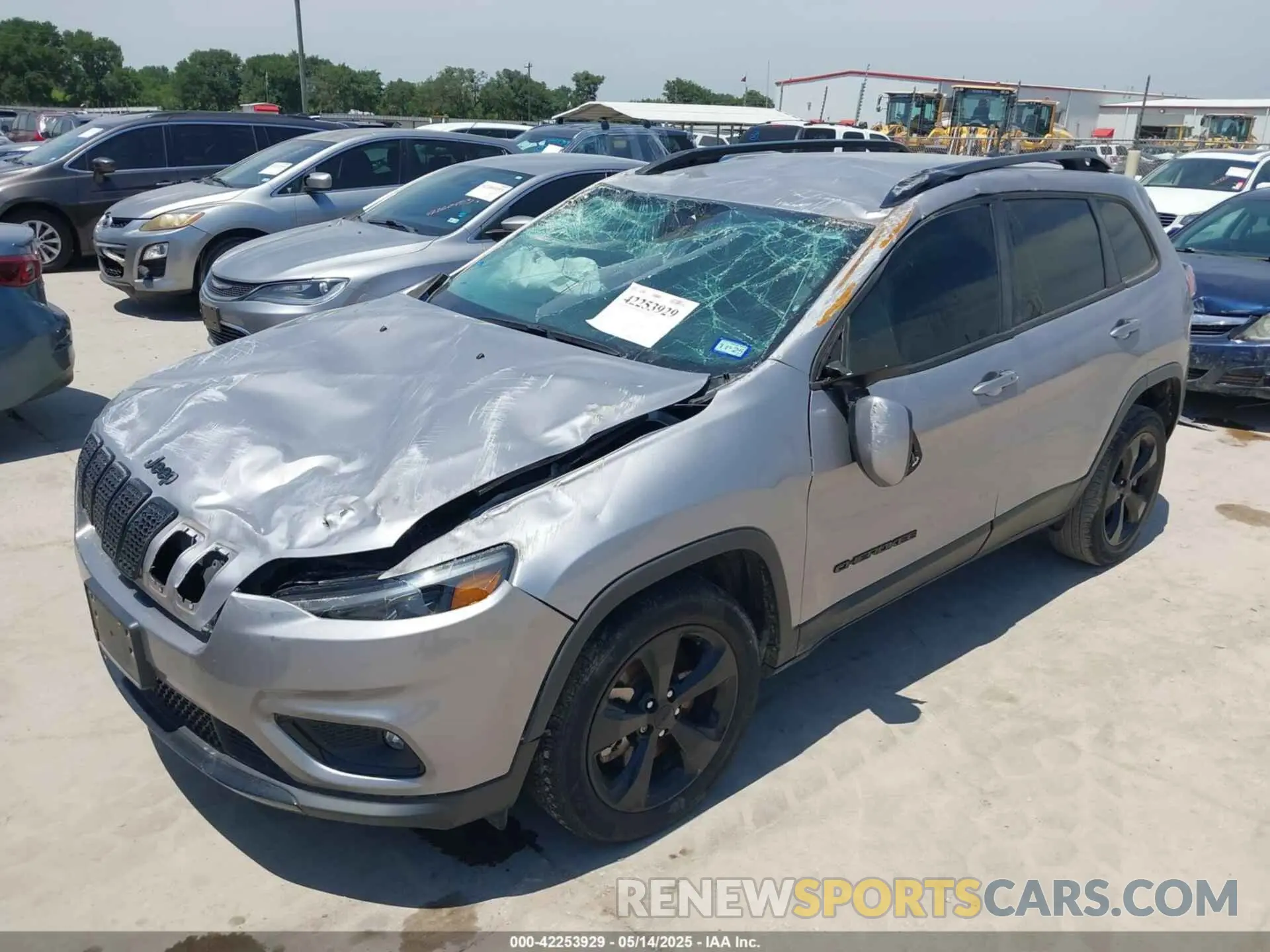 2 Photograph of a damaged car 1C4PJLLB4MD215146 JEEP CHEROKEE 2021
