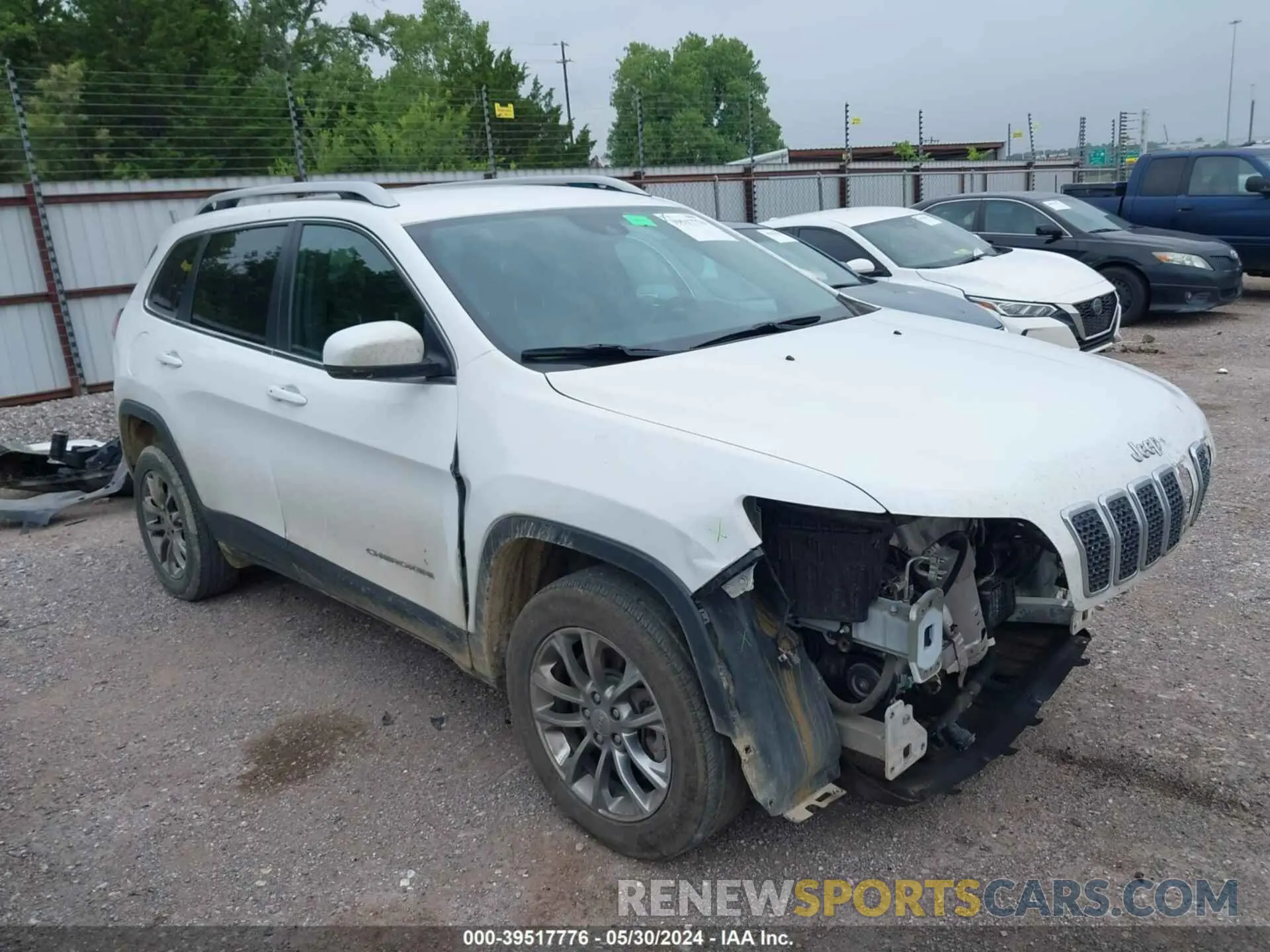 1 Photograph of a damaged car 1C4PJLLB8MD103661 JEEP CHEROKEE 2021