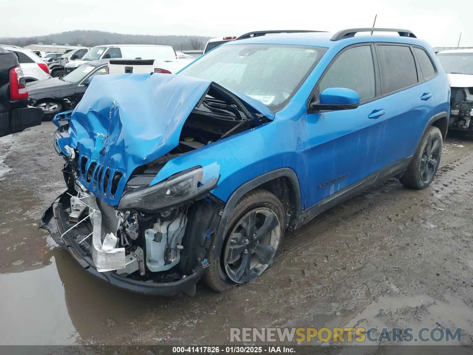 2 Photograph of a damaged car 1C4PJLLB8MD112201 JEEP CHEROKEE 2021