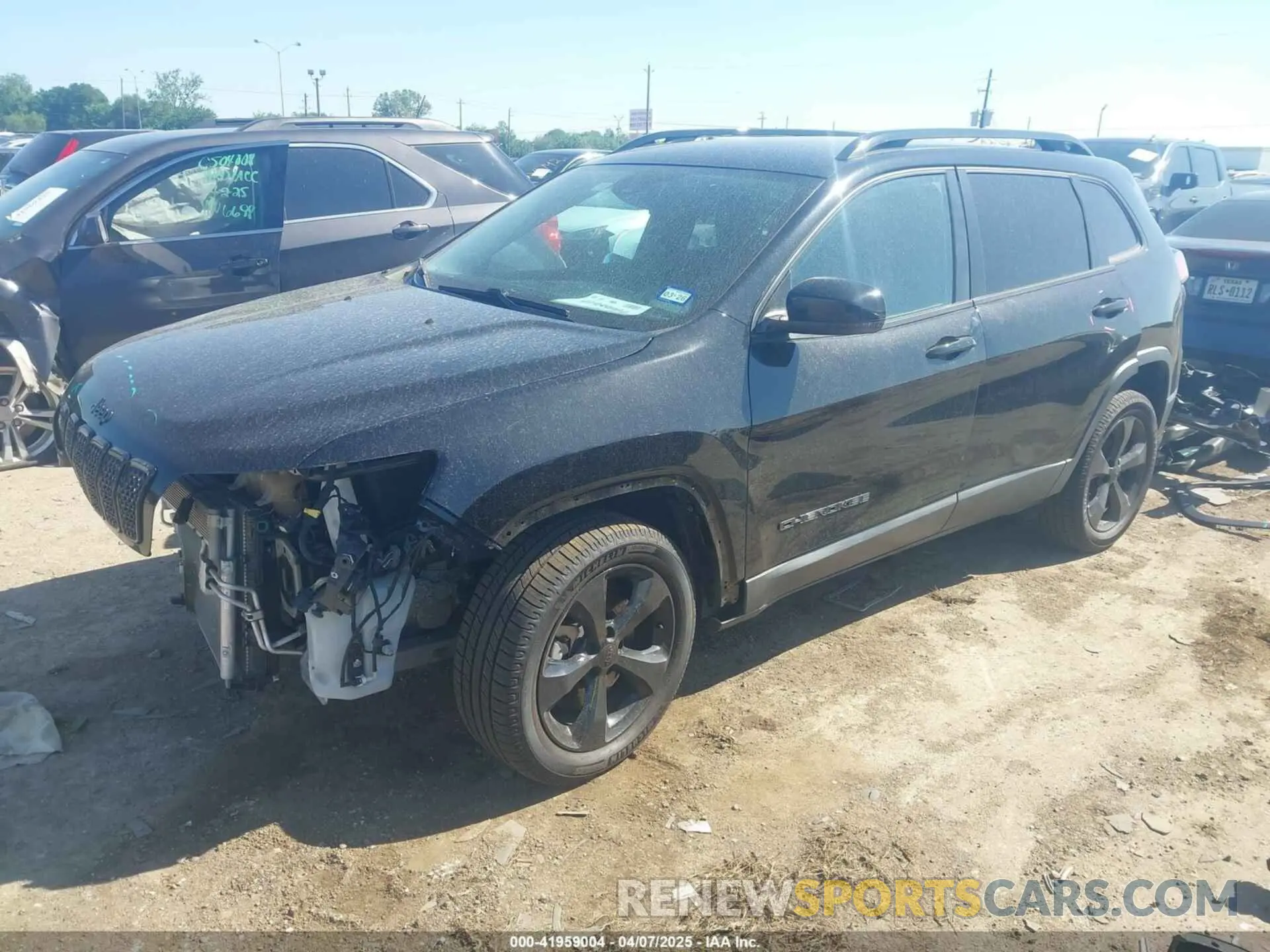 2 Photograph of a damaged car 1C4PJLLBXMD112667 JEEP CHEROKEE 2021