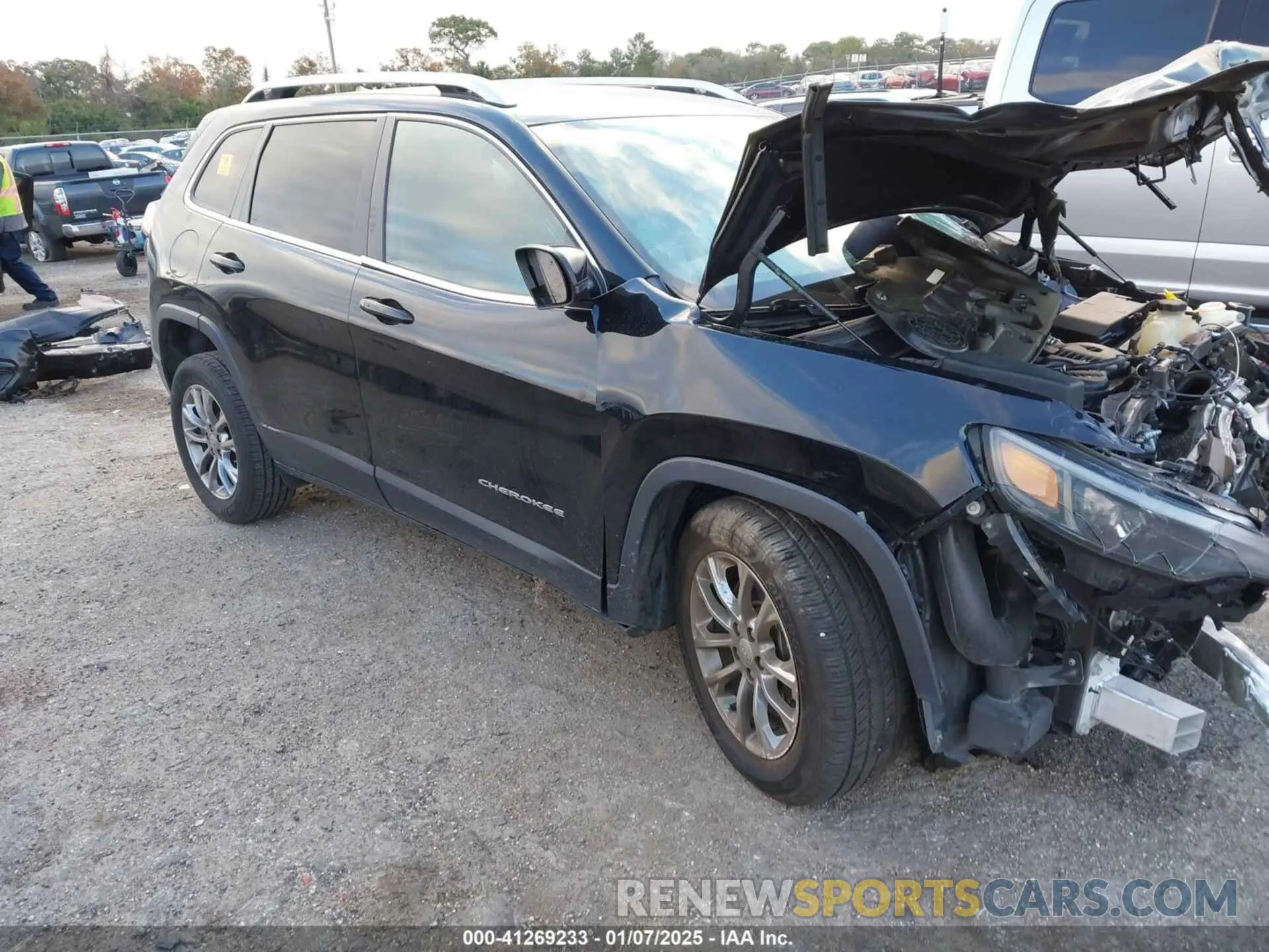 1 Photograph of a damaged car 1C4PJLMX4MD140927 JEEP CHEROKEE 2021