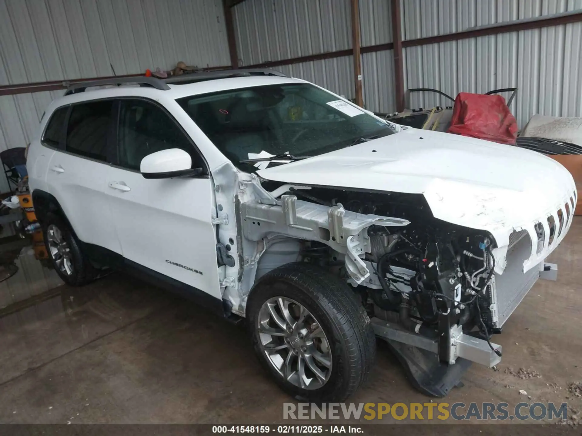 1 Photograph of a damaged car 1C4PJLMX7MD221078 JEEP CHEROKEE 2021