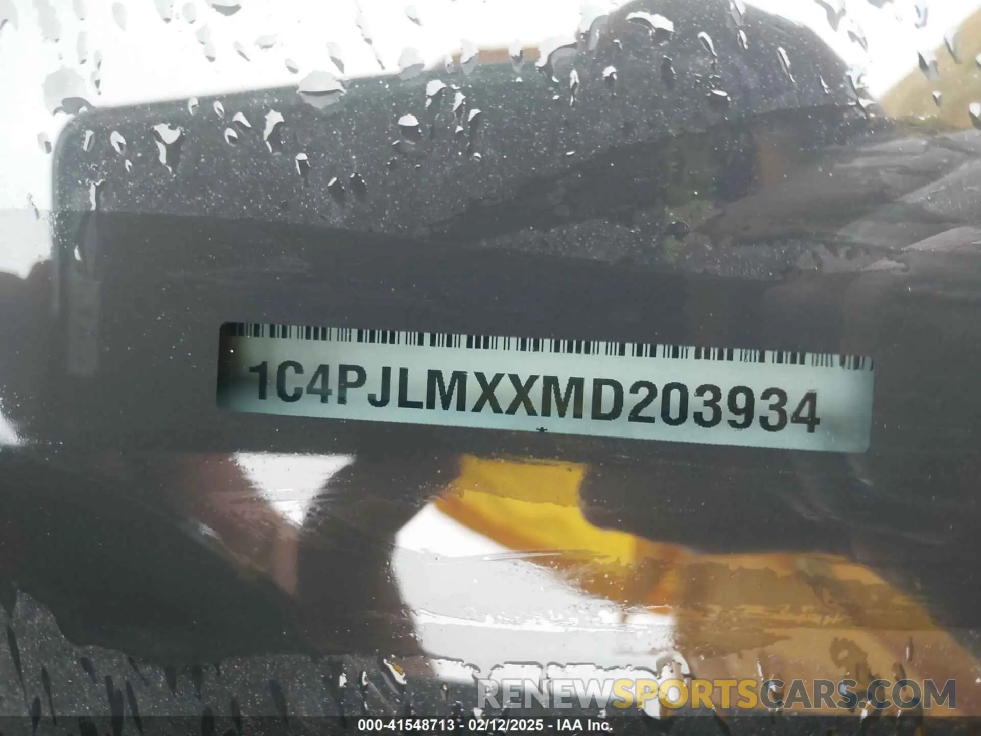 9 Photograph of a damaged car 1C4PJLMXXMD203934 JEEP CHEROKEE 2021
