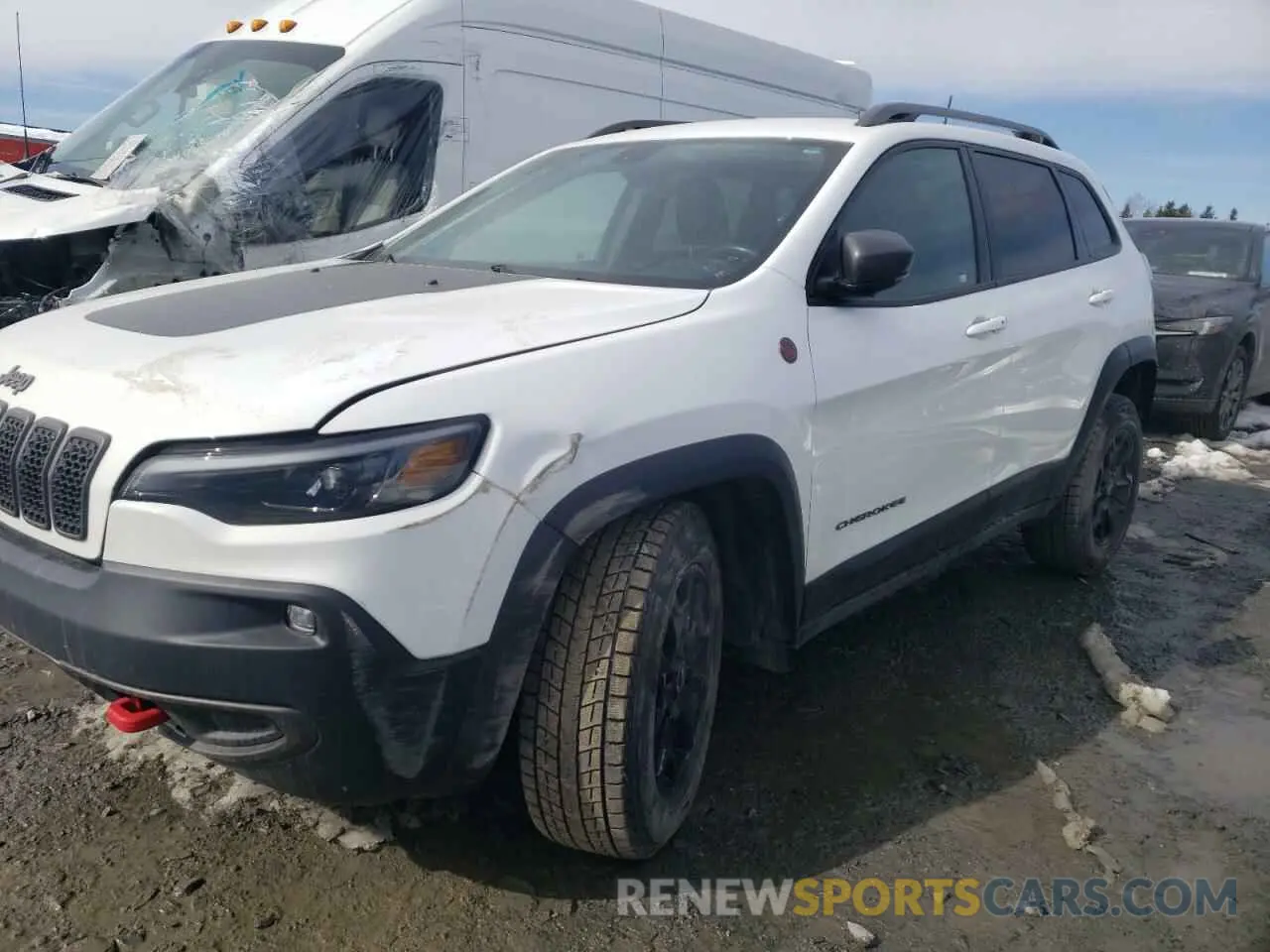 1 Photograph of a damaged car 1C4PJMBX4MD138927 JEEP CHEROKEE 2021