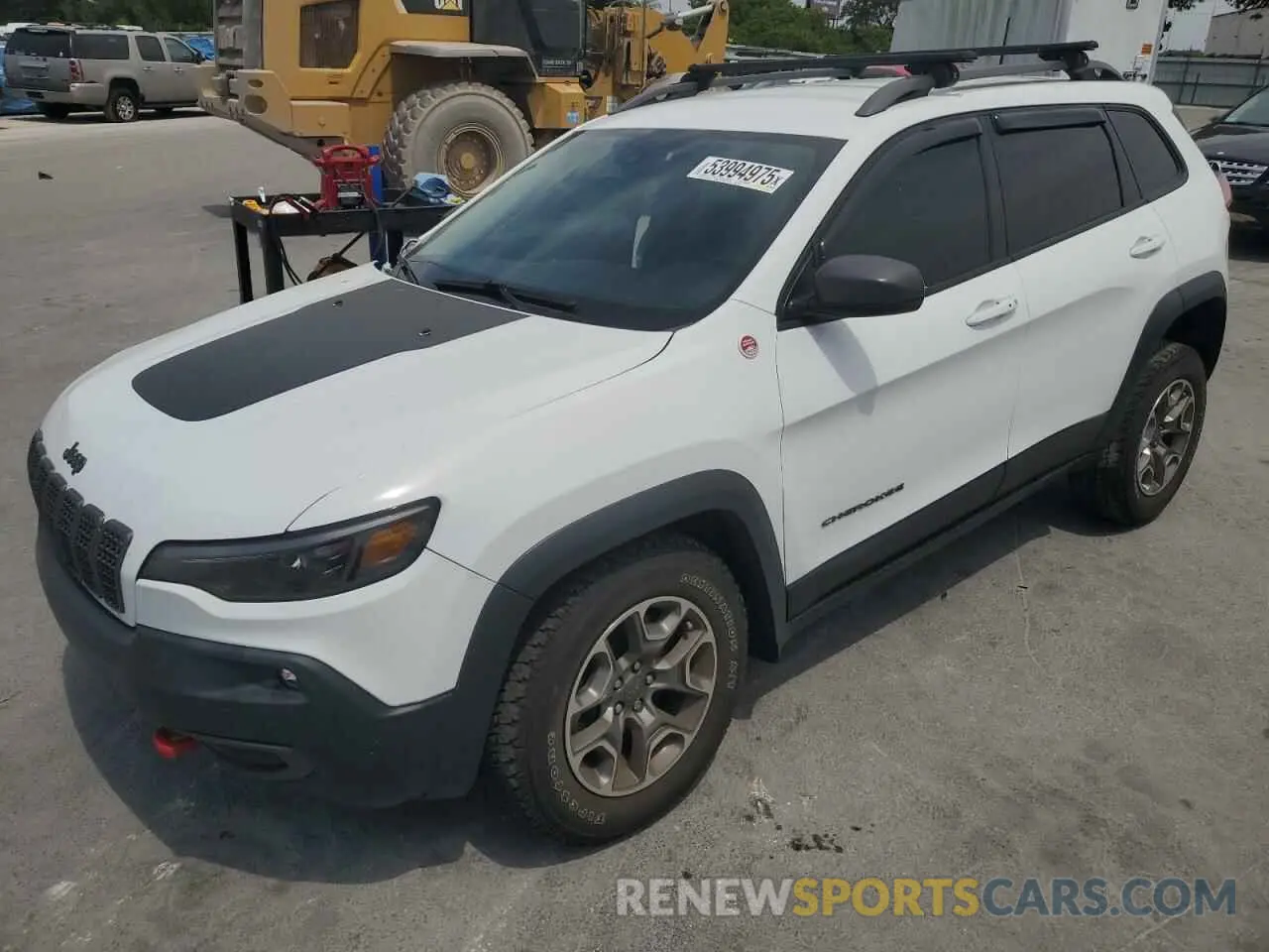 1 Photograph of a damaged car 1C4PJMBX4MD243371 JEEP CHEROKEE 2021