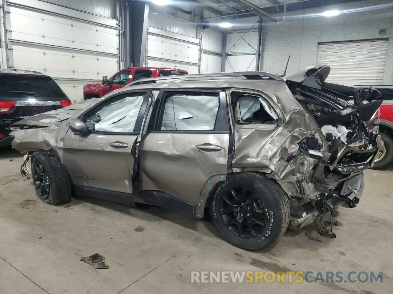 2 Photograph of a damaged car 1C4PJMBX5MD206278 JEEP CHEROKEE 2021