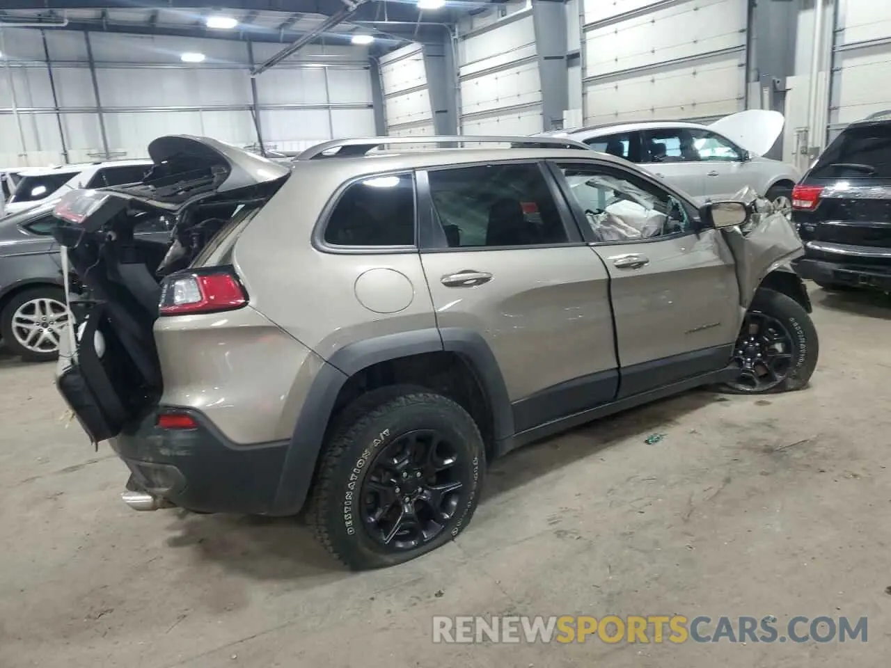 3 Photograph of a damaged car 1C4PJMBX5MD206278 JEEP CHEROKEE 2021