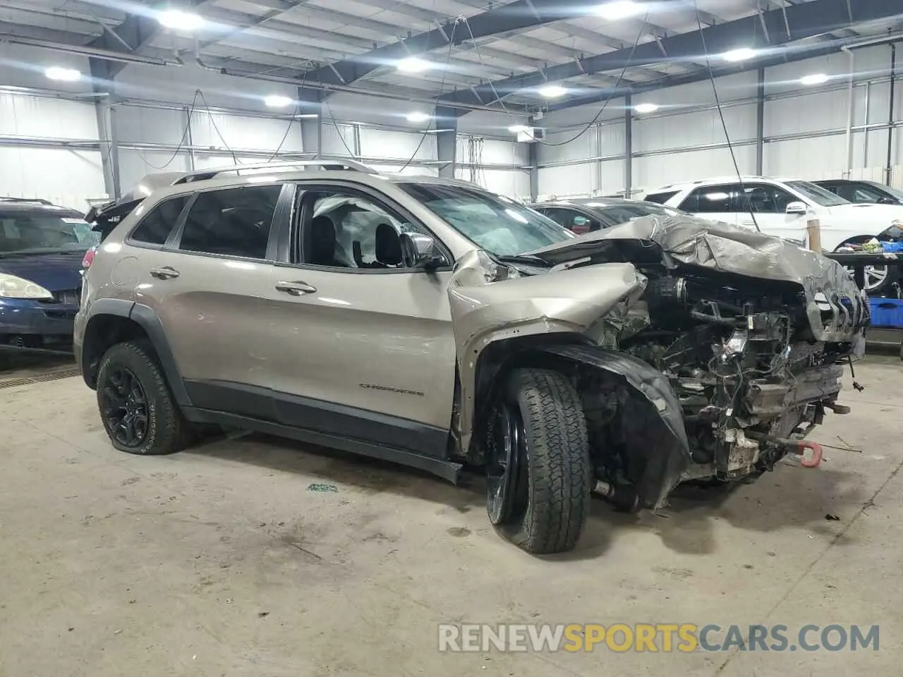 4 Photograph of a damaged car 1C4PJMBX5MD206278 JEEP CHEROKEE 2021