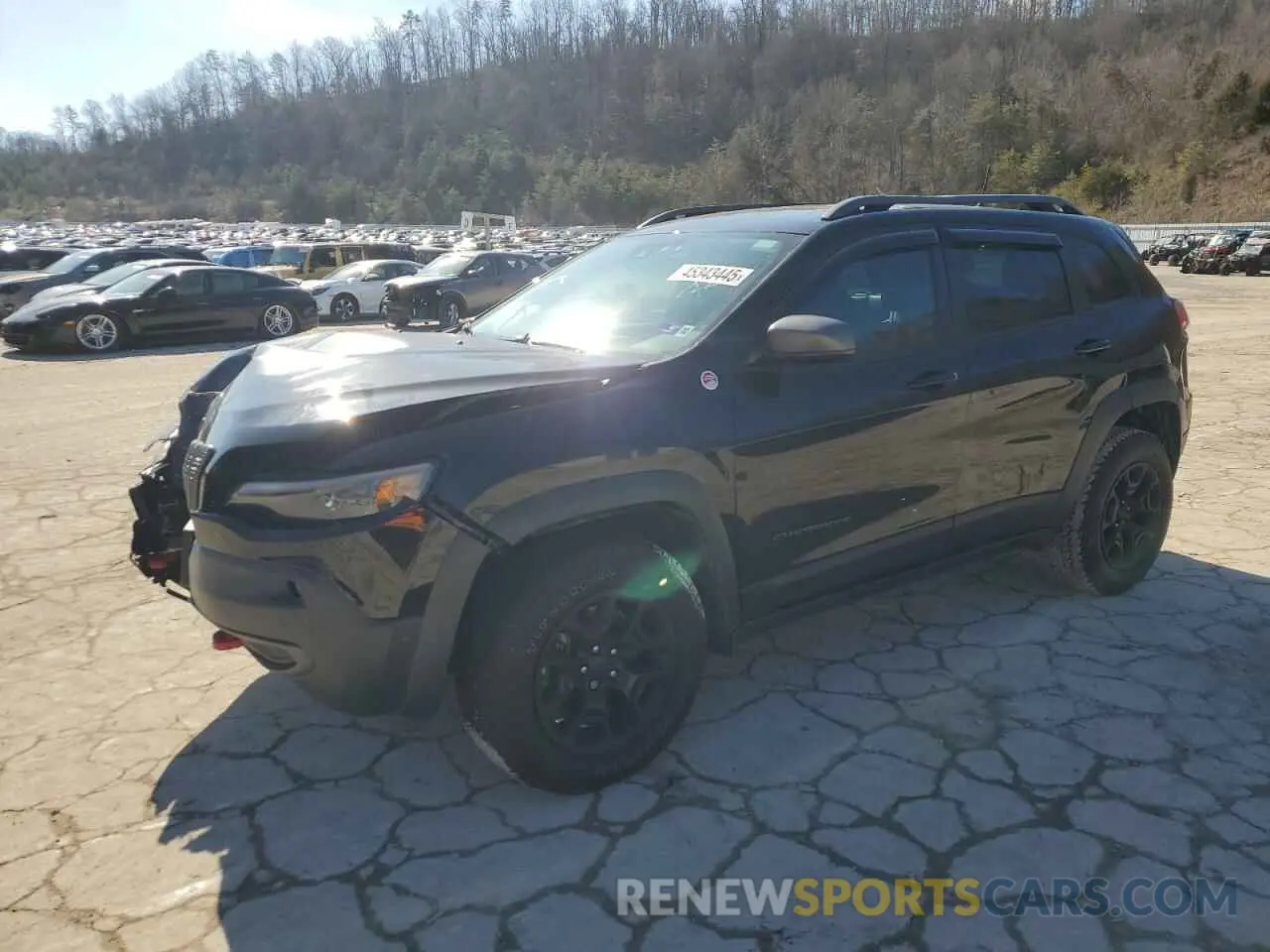 1 Photograph of a damaged car 1C4PJMBX6MD110109 JEEP CHEROKEE 2021