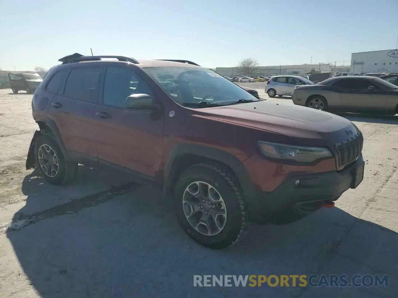 4 Photograph of a damaged car 1C4PJMBX7MD139411 JEEP CHEROKEE 2021