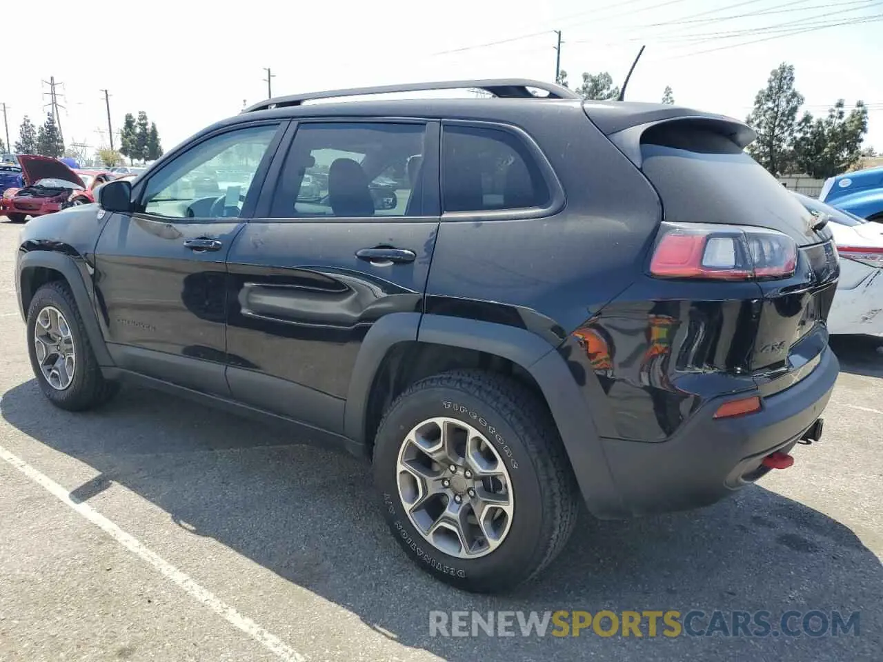 2 Photograph of a damaged car 1C4PJMBX8MD167153 JEEP CHEROKEE 2021