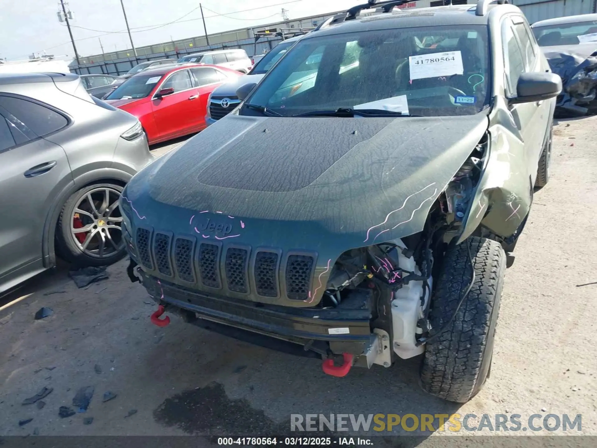 6 Photograph of a damaged car 1C4PJMBX9MD125087 JEEP CHEROKEE 2021