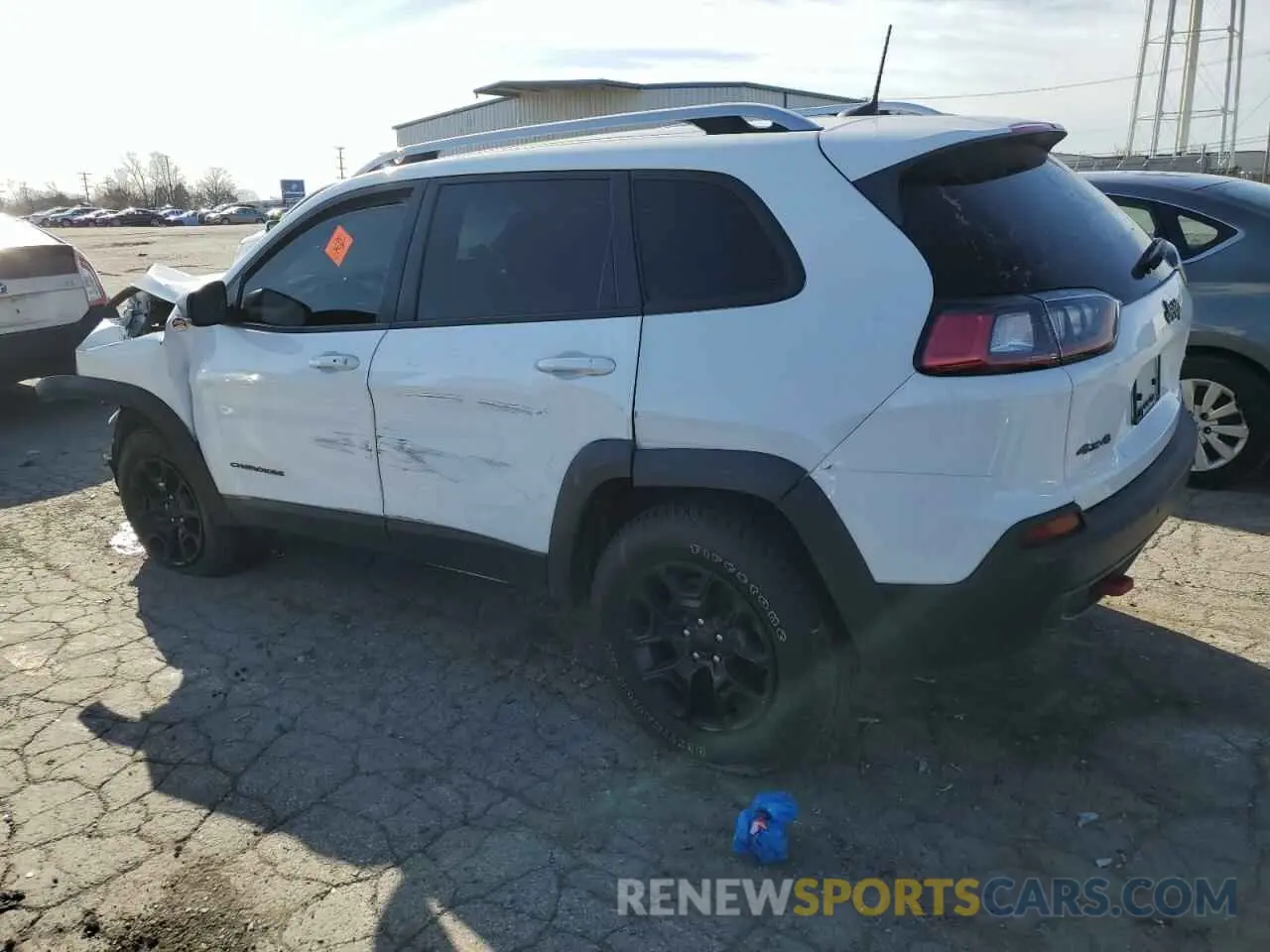 2 Photograph of a damaged car 1C4PJMBX9MD126871 JEEP CHEROKEE 2021