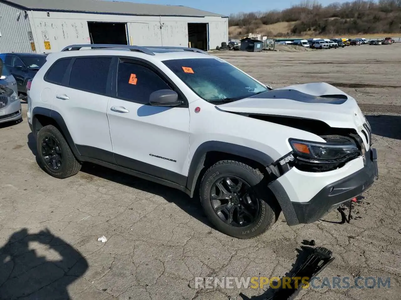 4 Photograph of a damaged car 1C4PJMBX9MD126871 JEEP CHEROKEE 2021